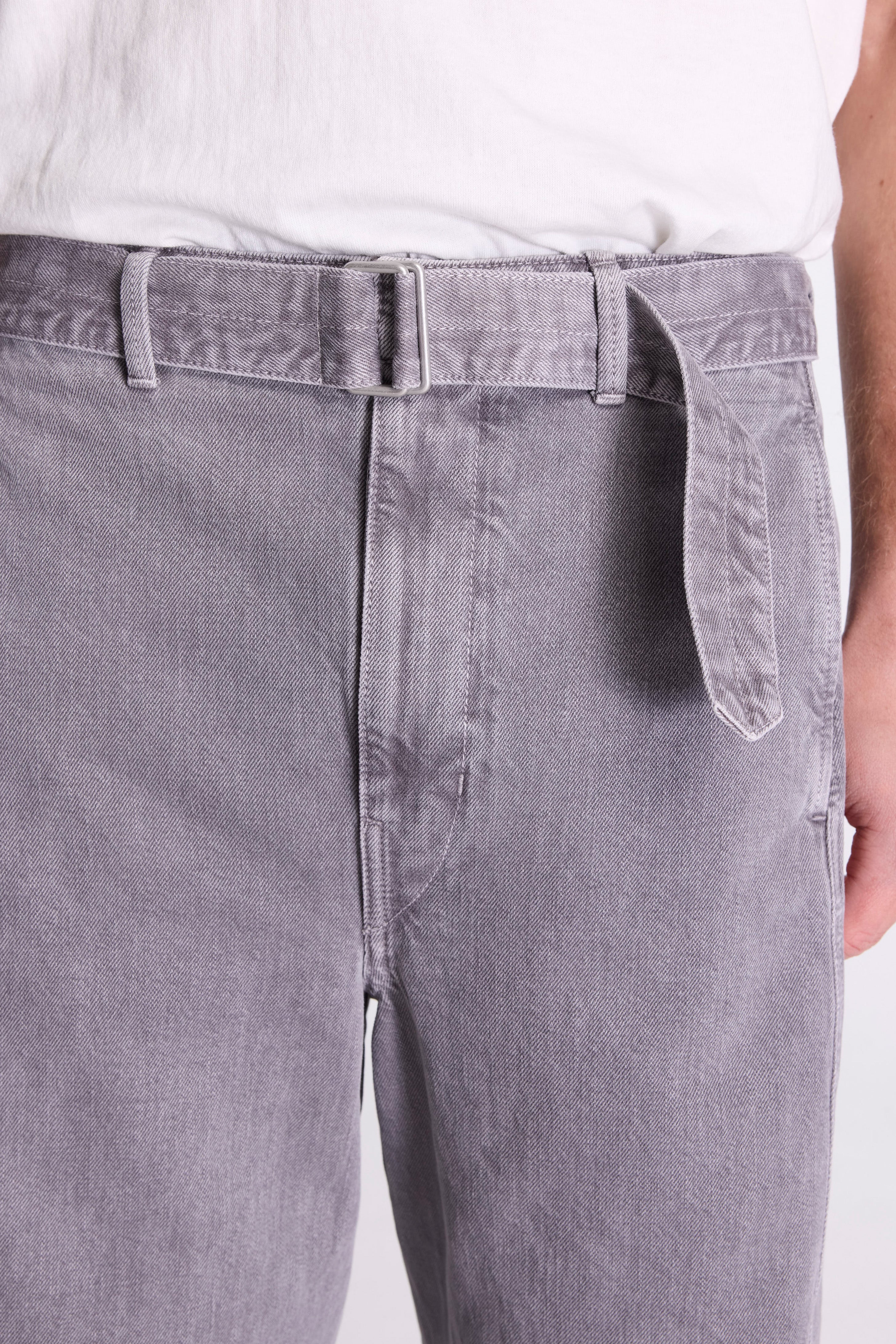 Twisted Belted Pants Heather - Image 3