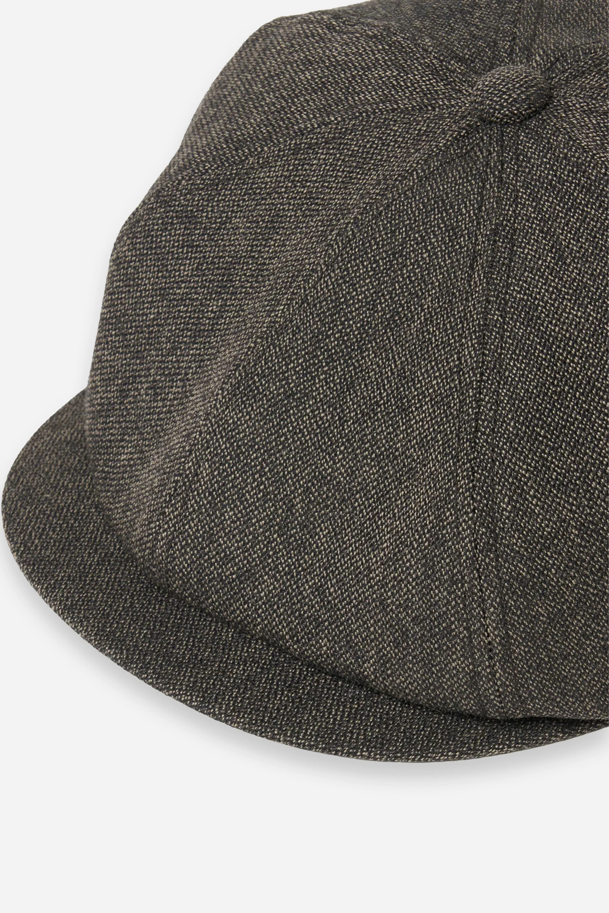 Lot.006 Newsboy Cap Melange Charcoal - Image 3