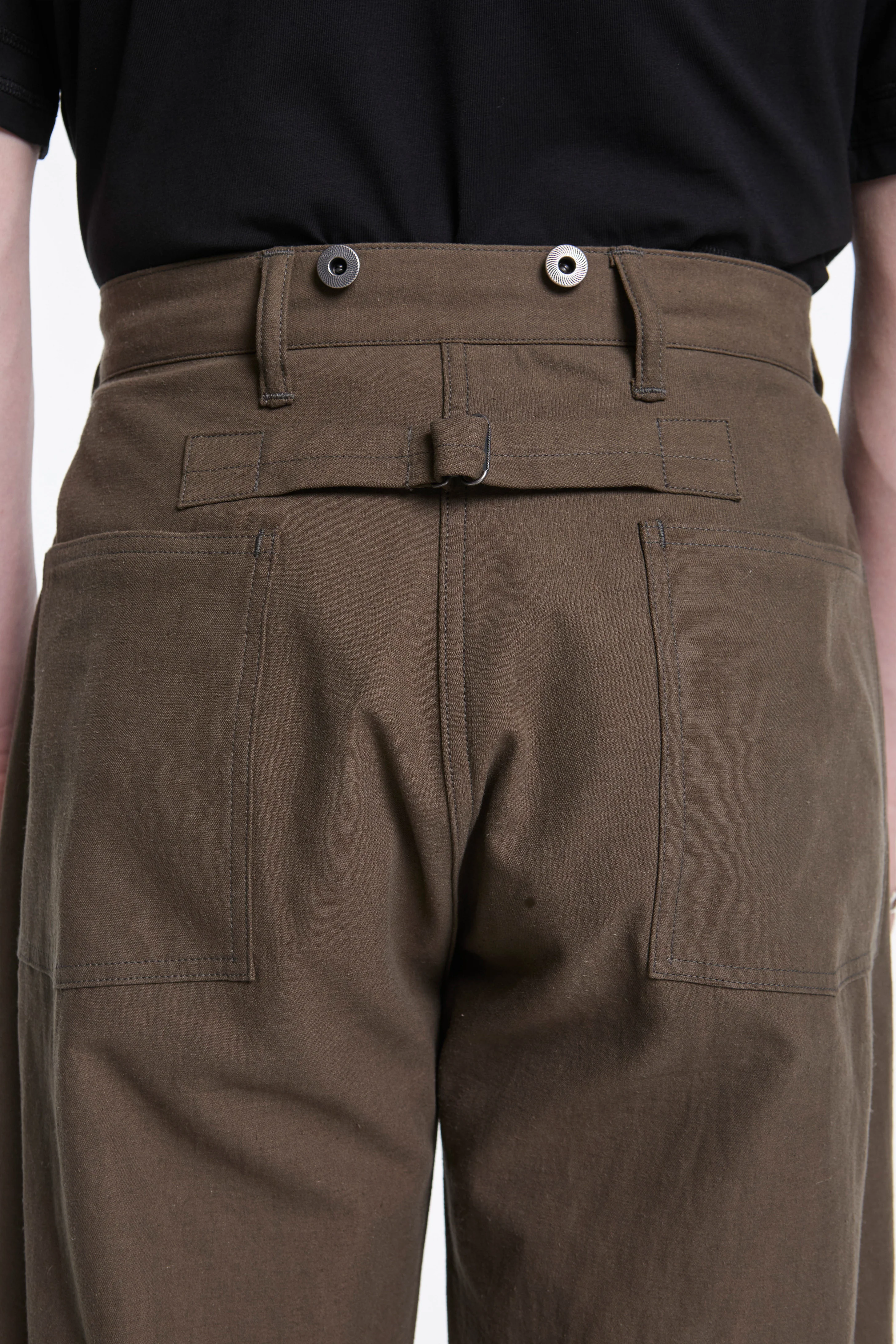 Lot.204 Engineer Trousers Brown - Image 5