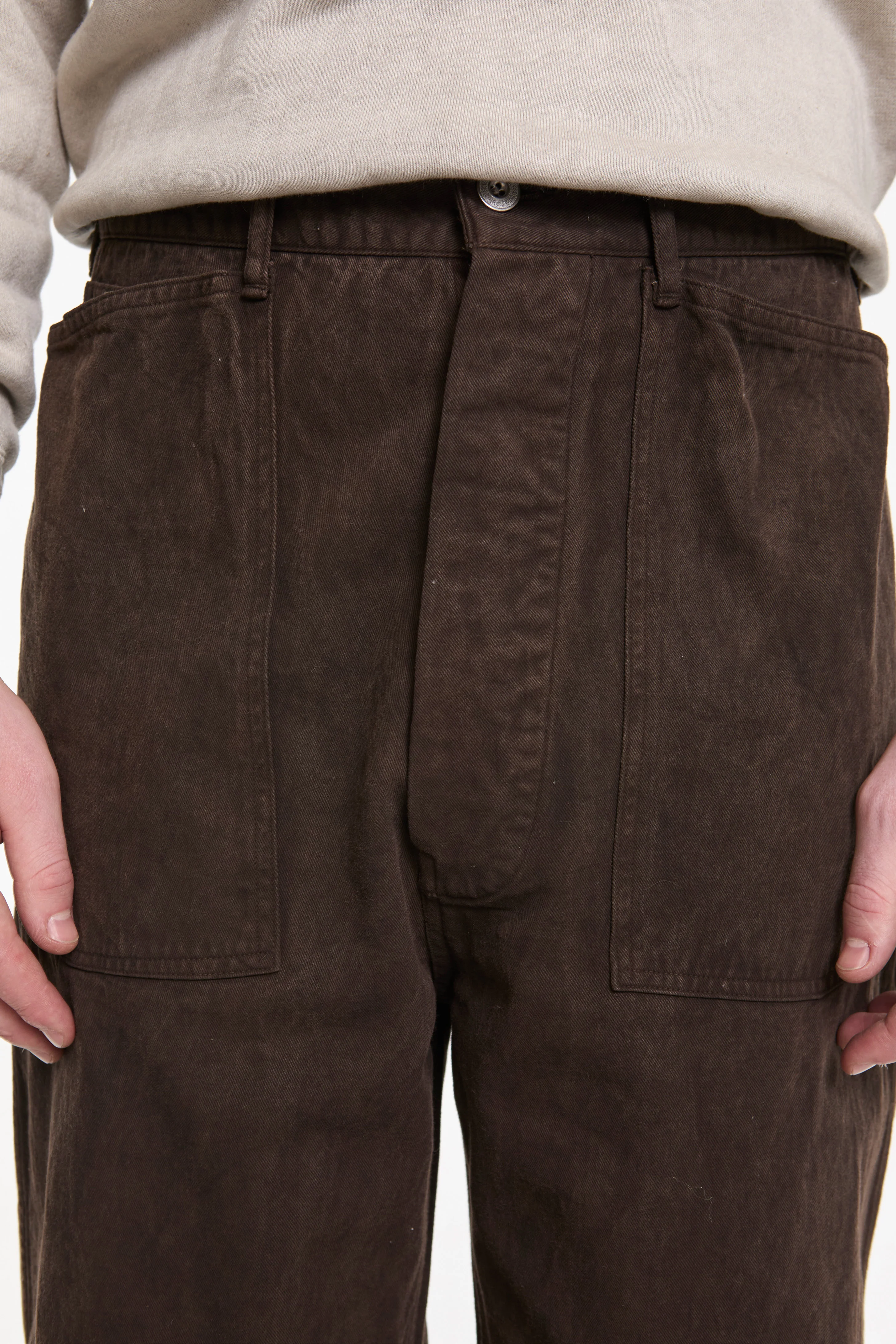 Lot.220 Us Army M-35 Pants Mud Dyed - Image 3