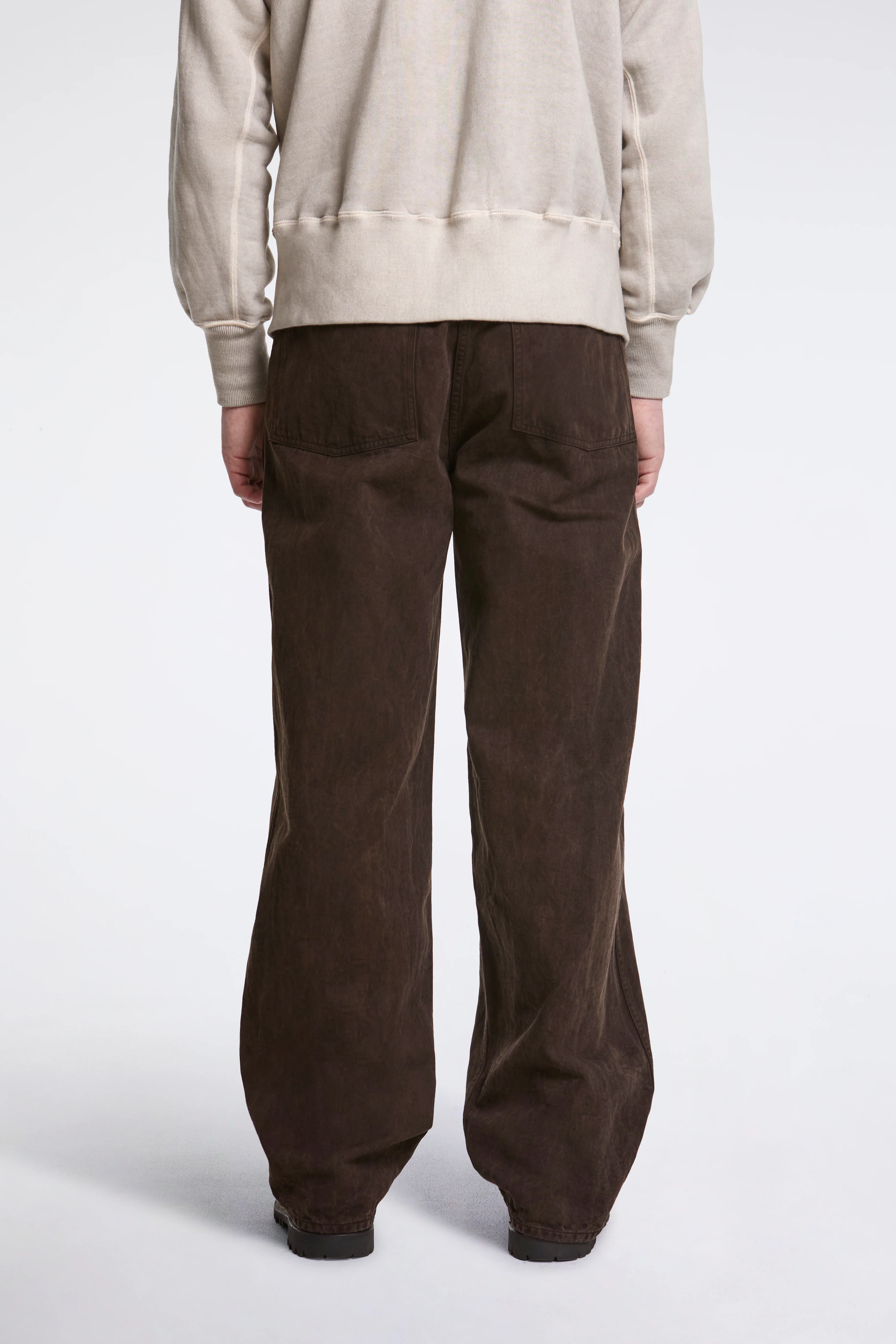 Lot.220 Us Army M-35 Pants Mud Dyed - Image 4