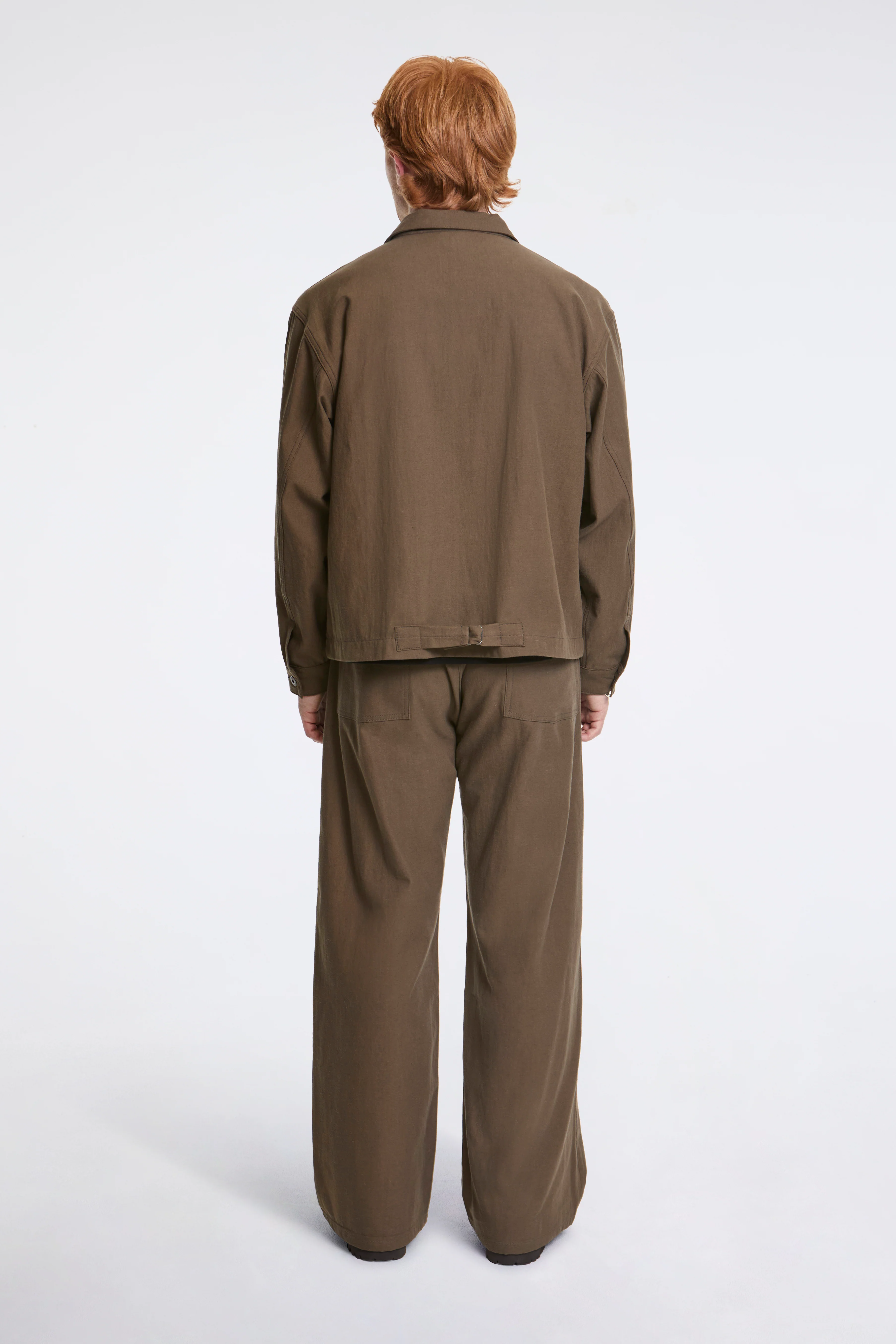Lot.303 Coverall Jacket Brown - Image 6