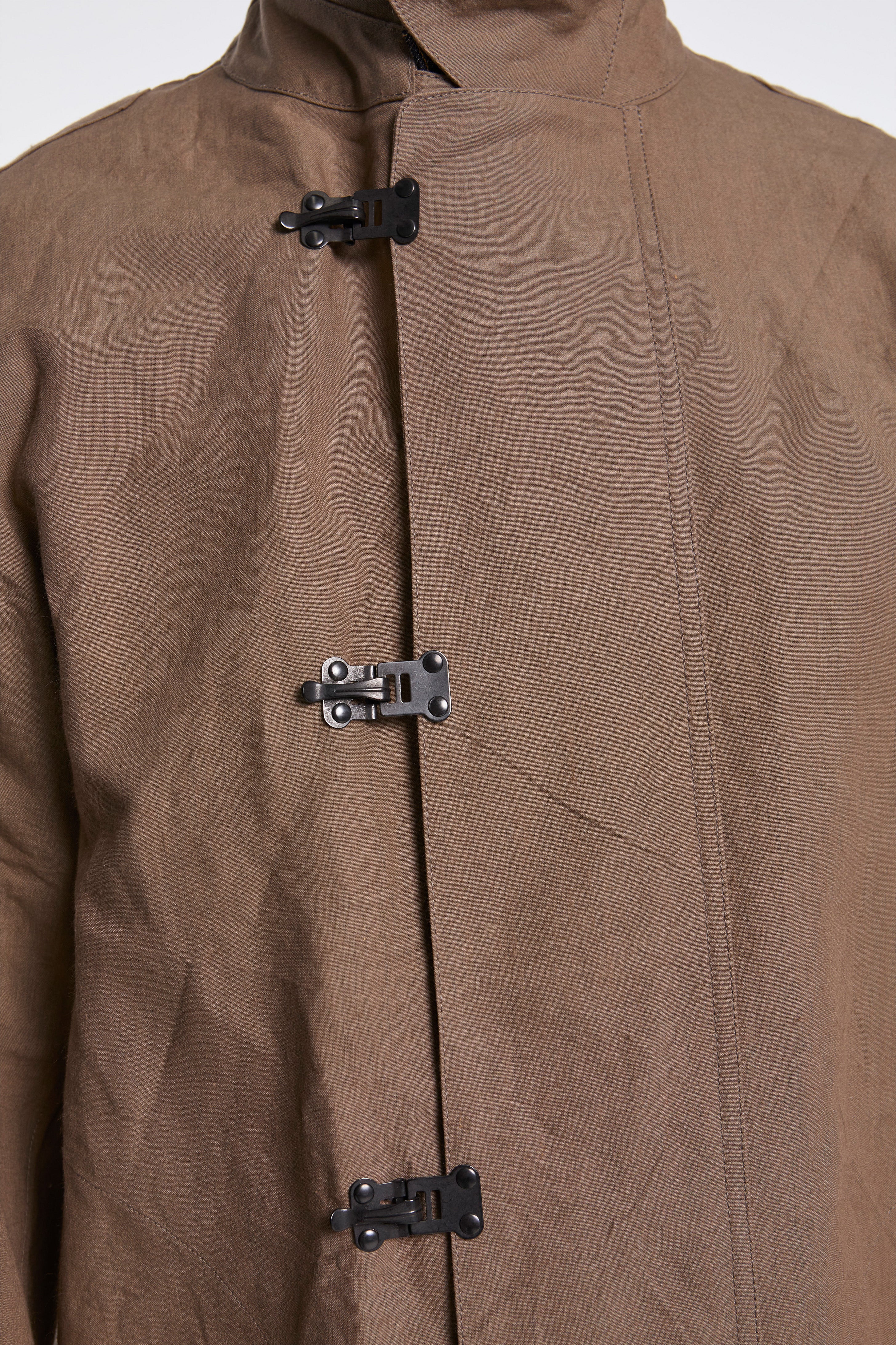 Lot.411 M-1918 Rain Coat Beige - Image 4
