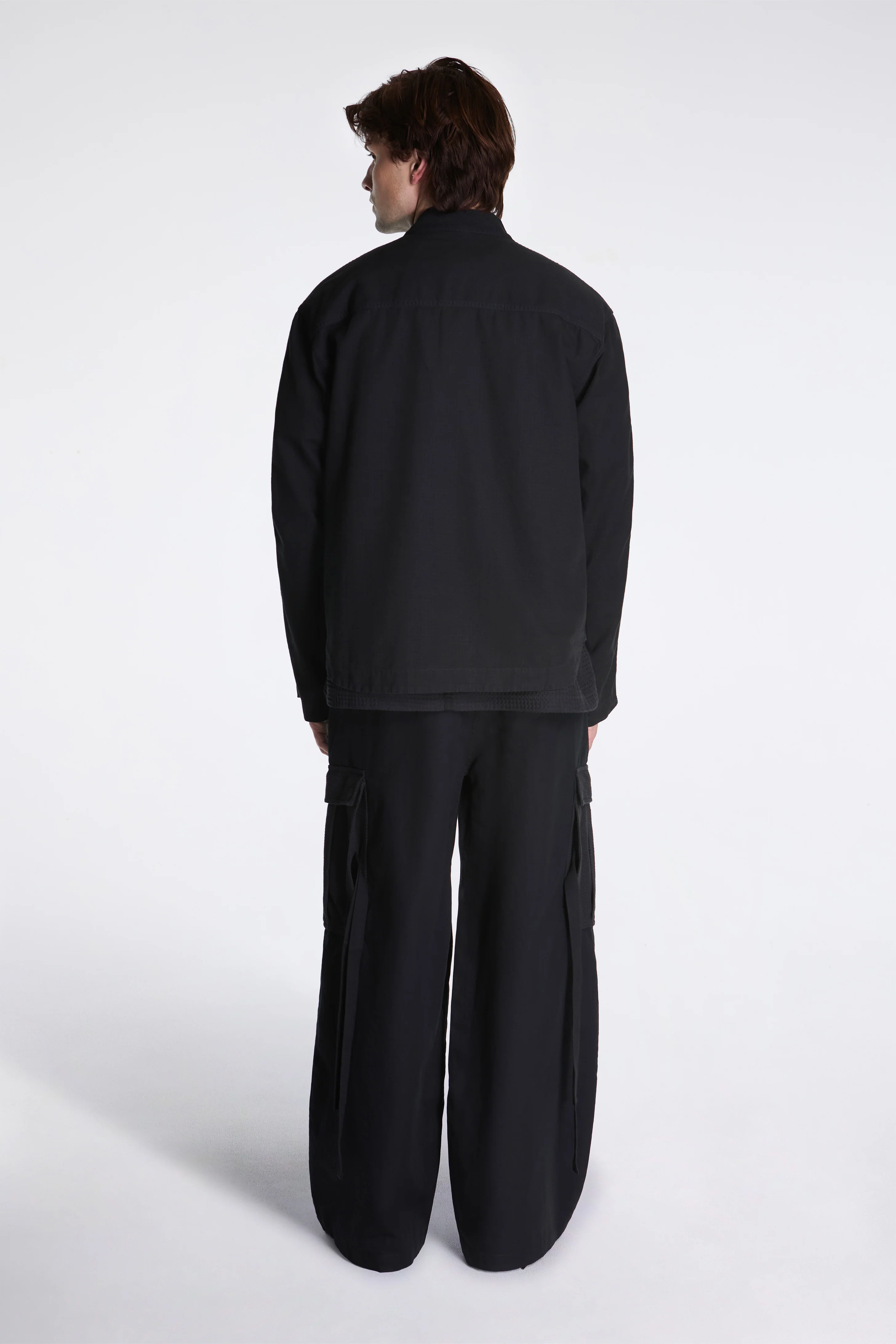 Asym Hanbok L/S Shirt Black - Image 7