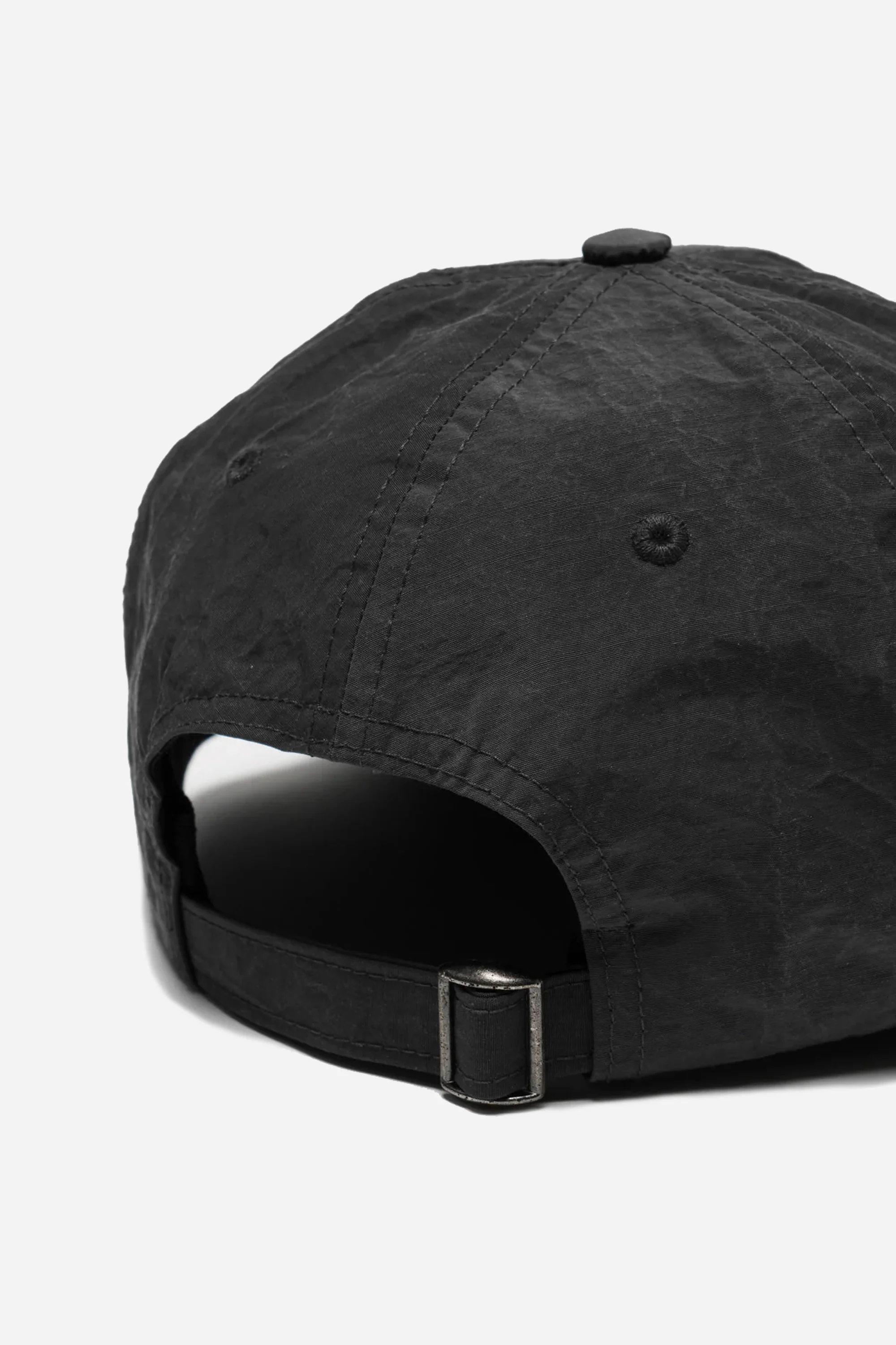 Salt Nylon 6 Panel Cap Black - Image 5