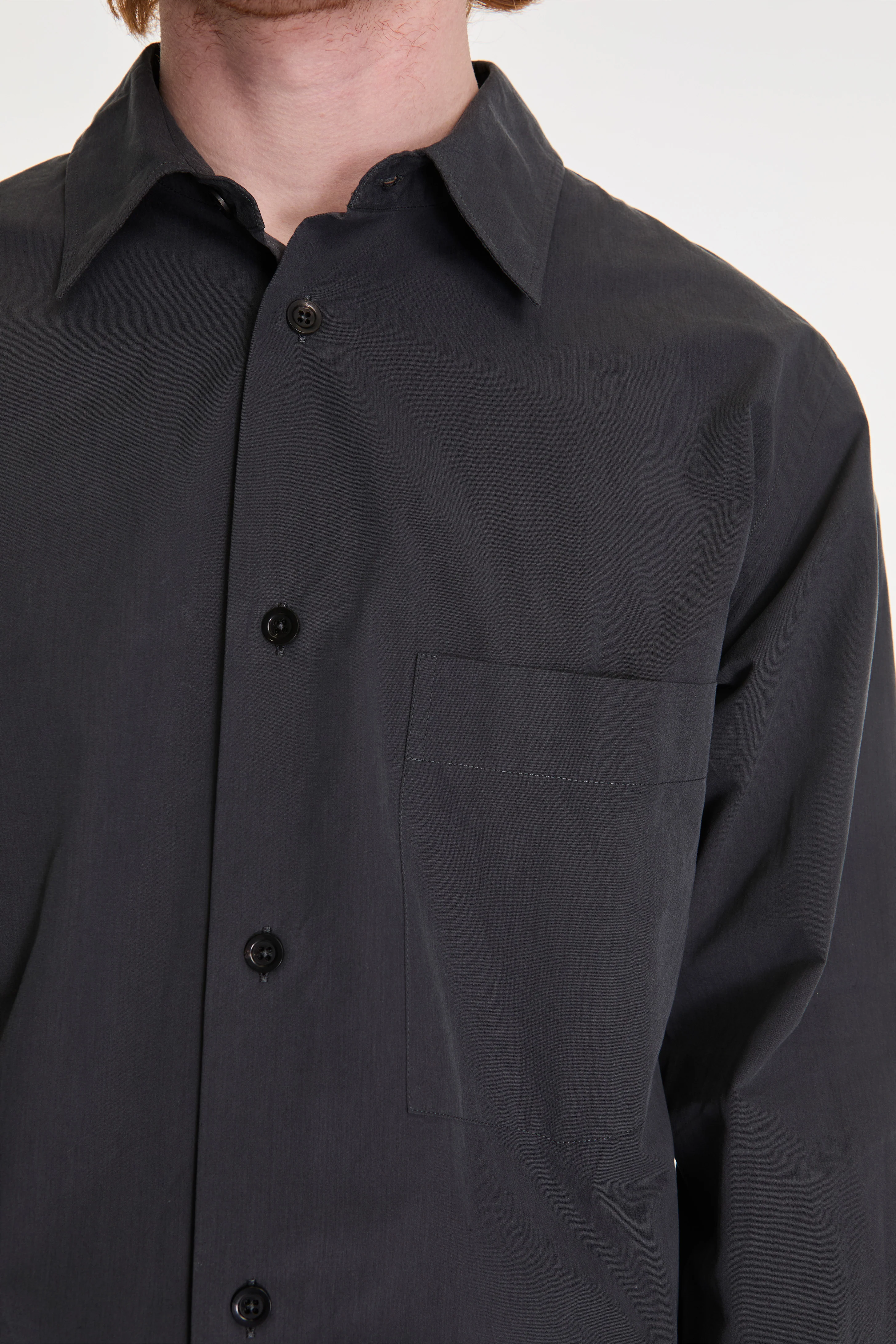 Basic Shirt Charcoal - Image 3
