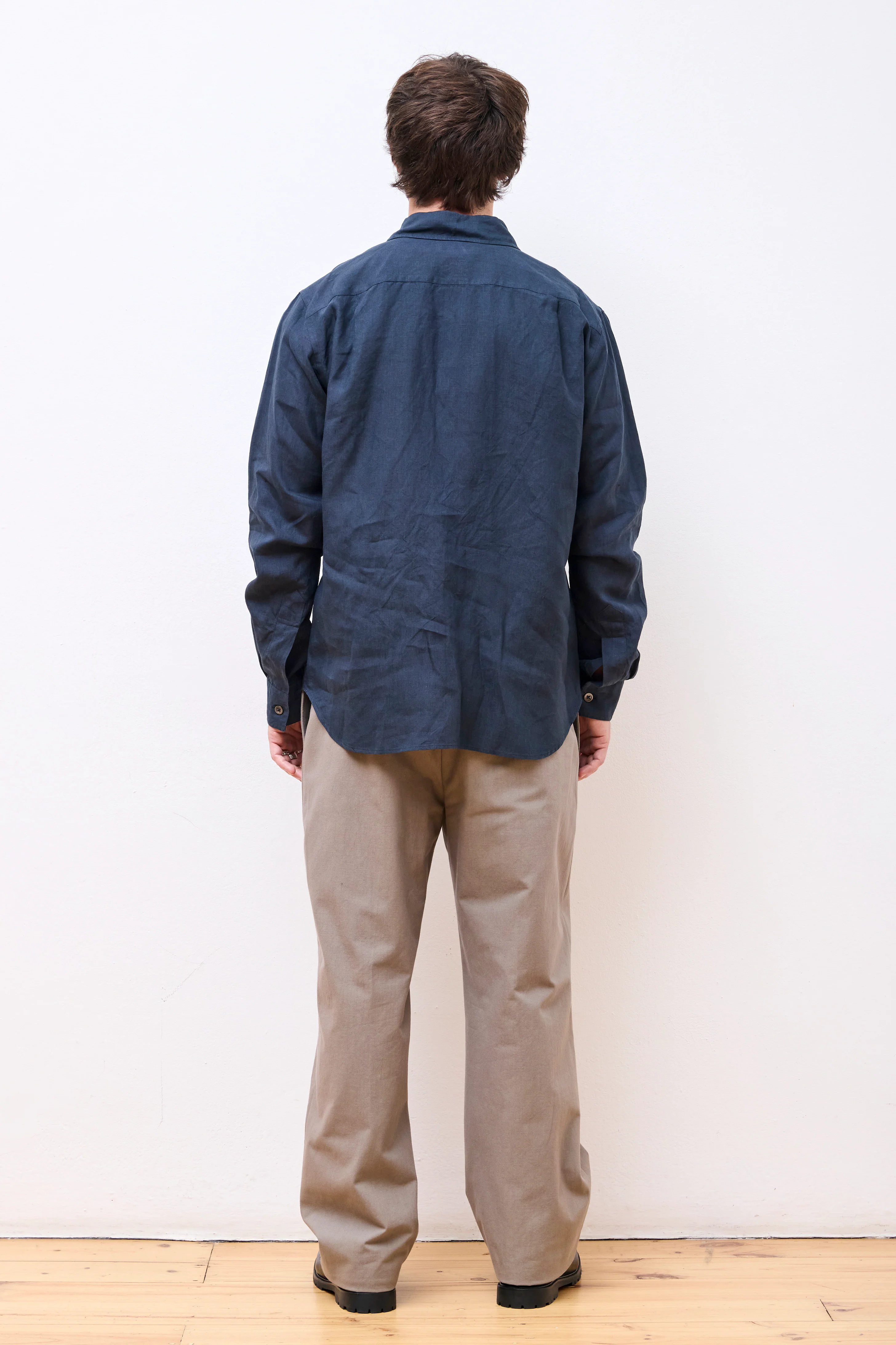 Basic Shirt Dark Navy - Image 7