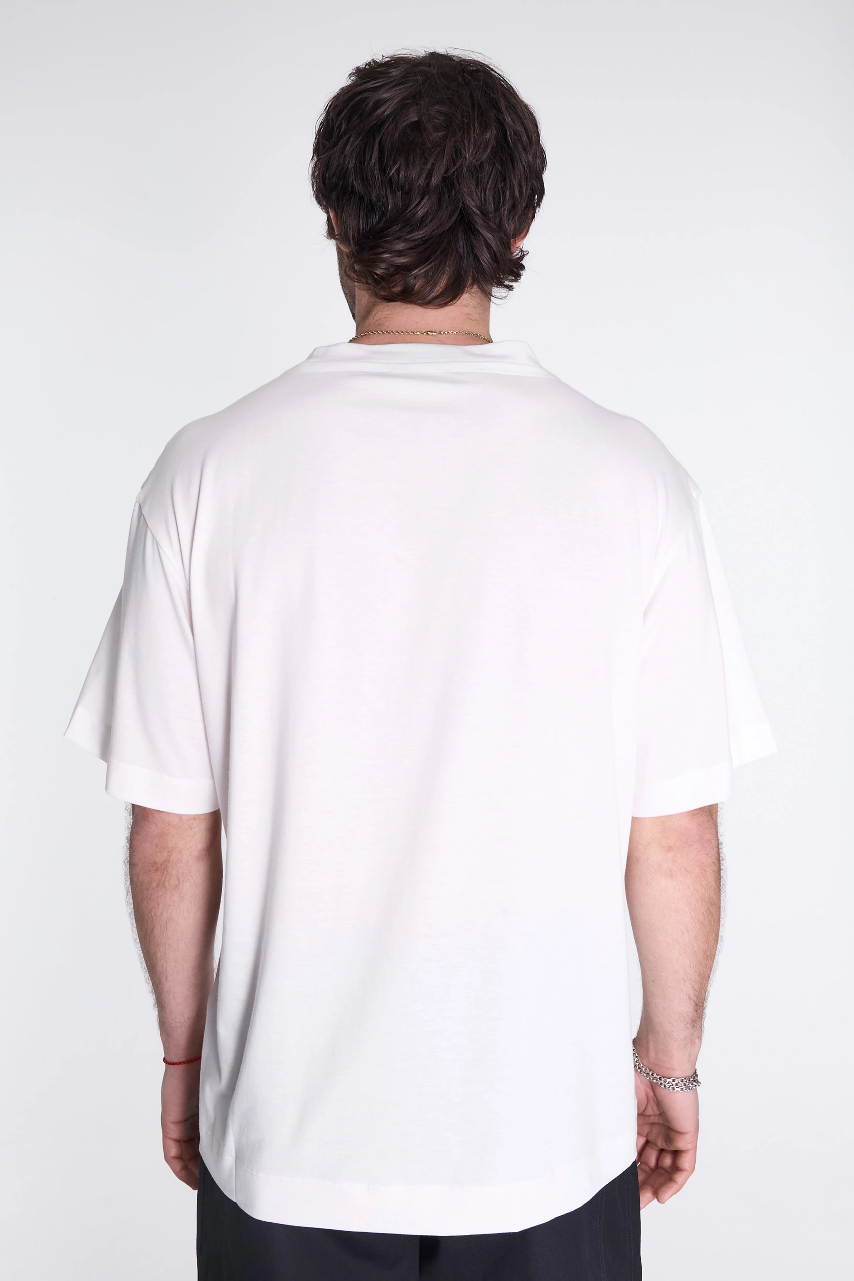Mens Short Sleeve T-Shirt Off White - Image 2