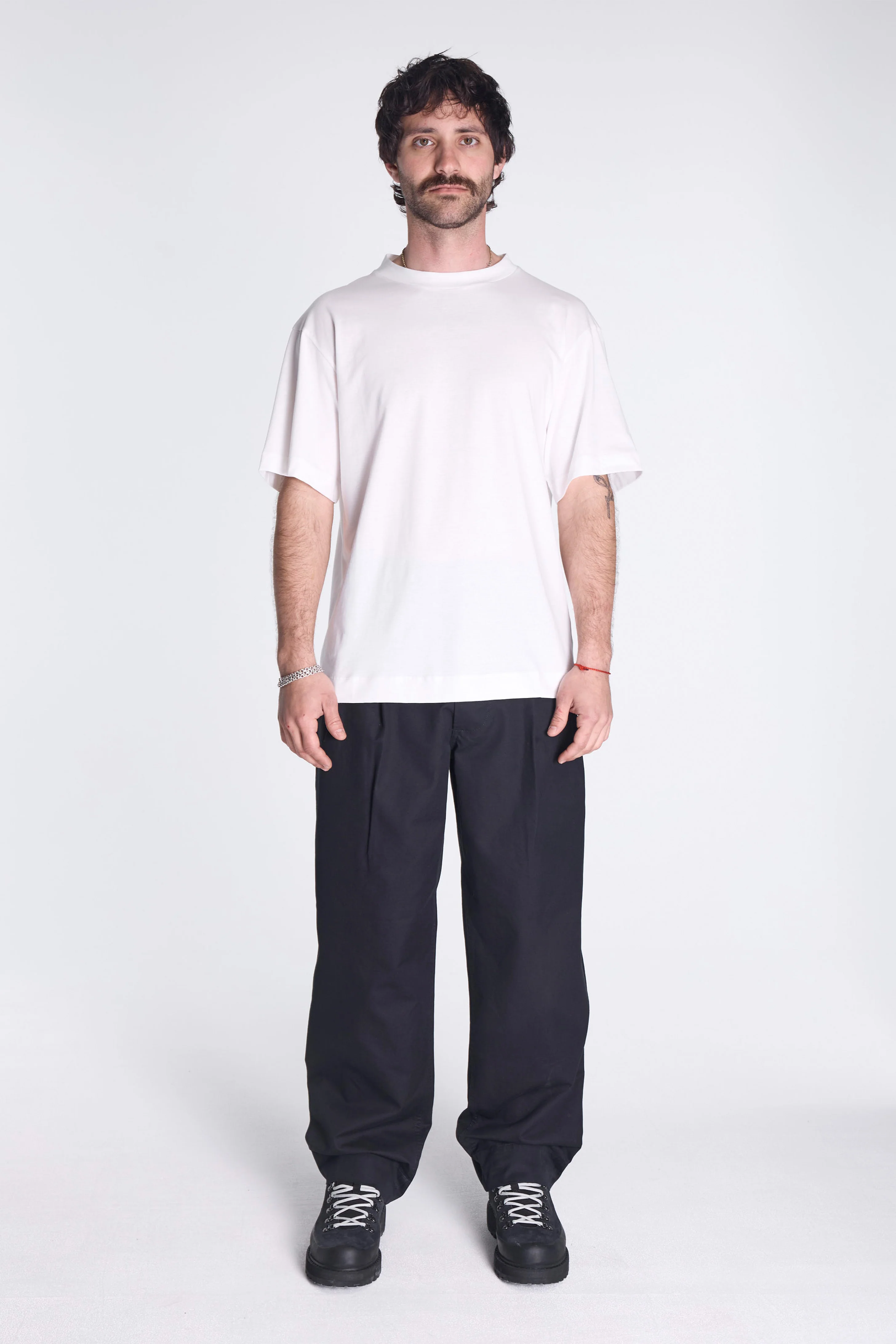 Mens Short Sleeve T-Shirt Off White - Image 5