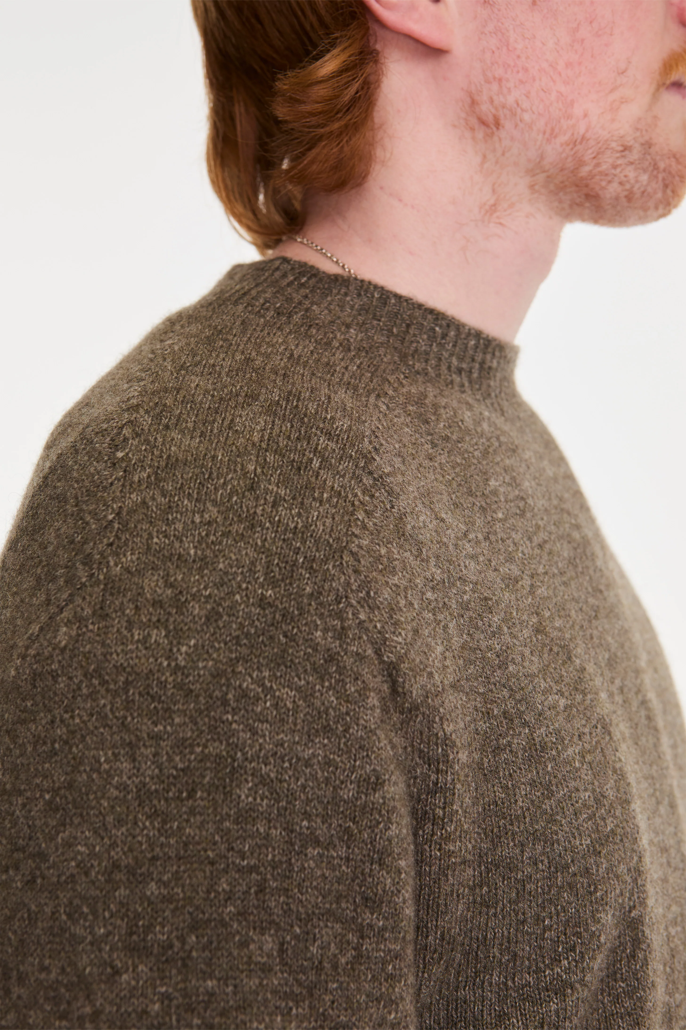 Seamless Crew Neck Natural Twist - Image 4