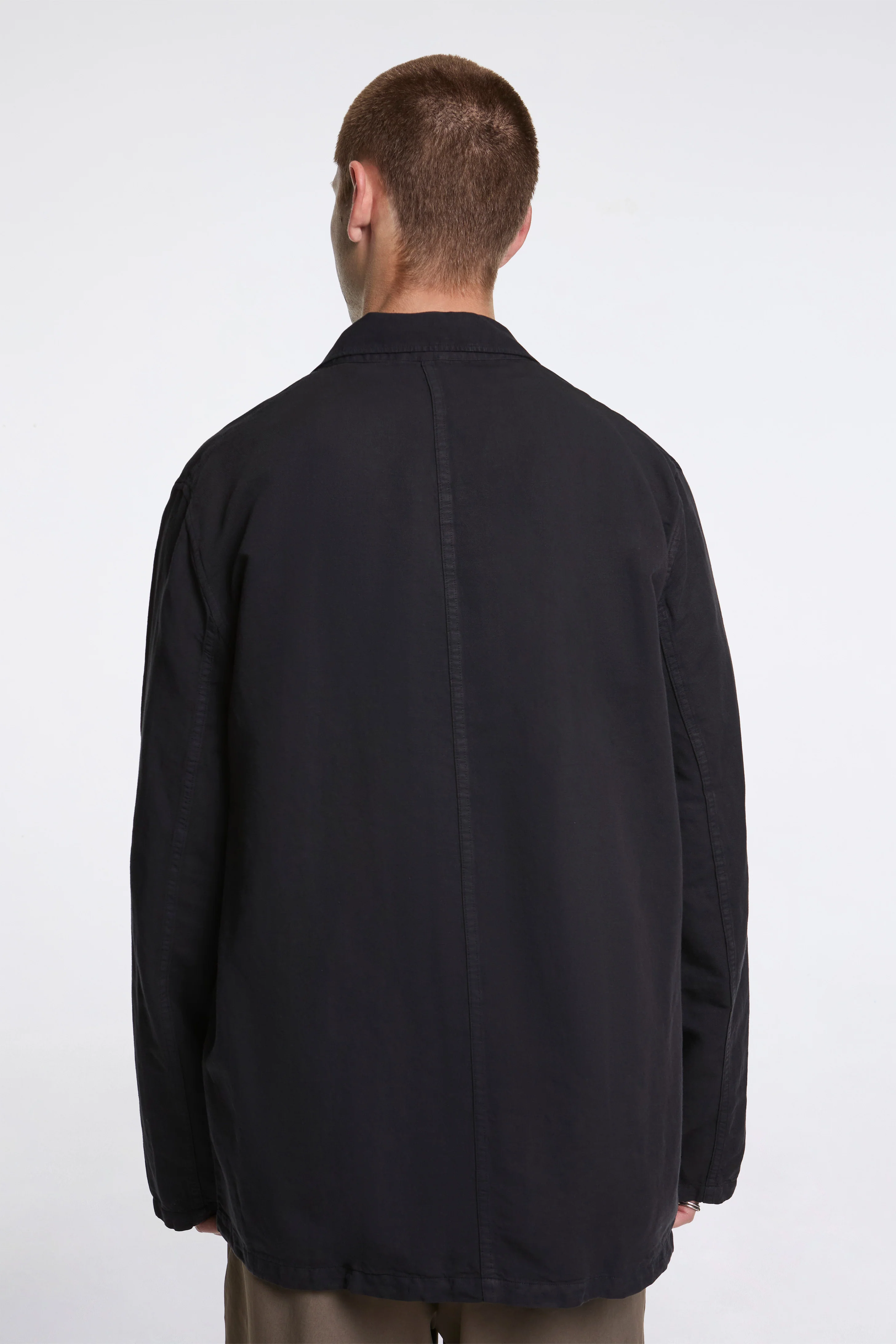 Marne GD Linen Jacket Black Grape - Image 5