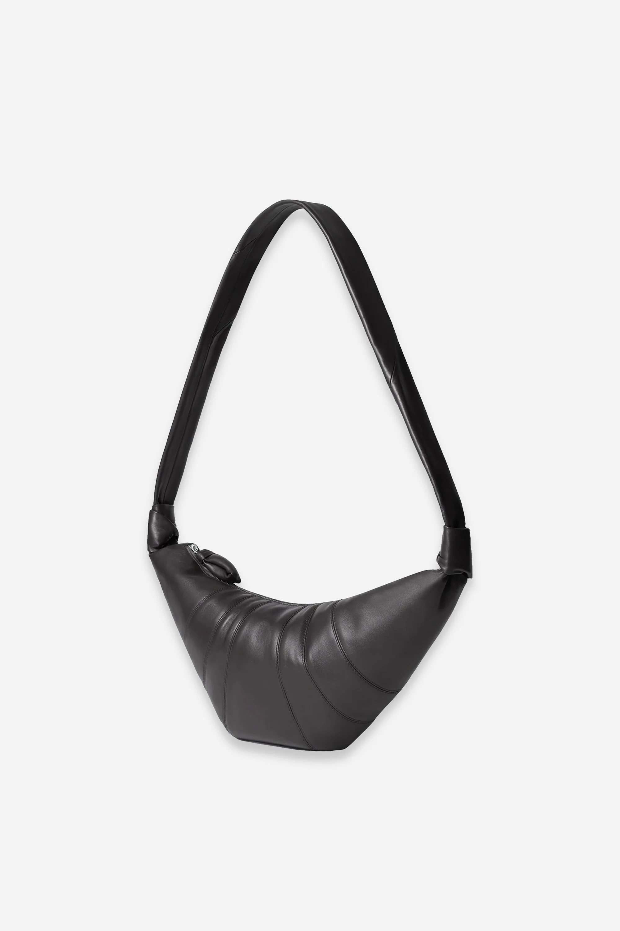 Medium Croissant Bag Dark Chocolate - Image 2