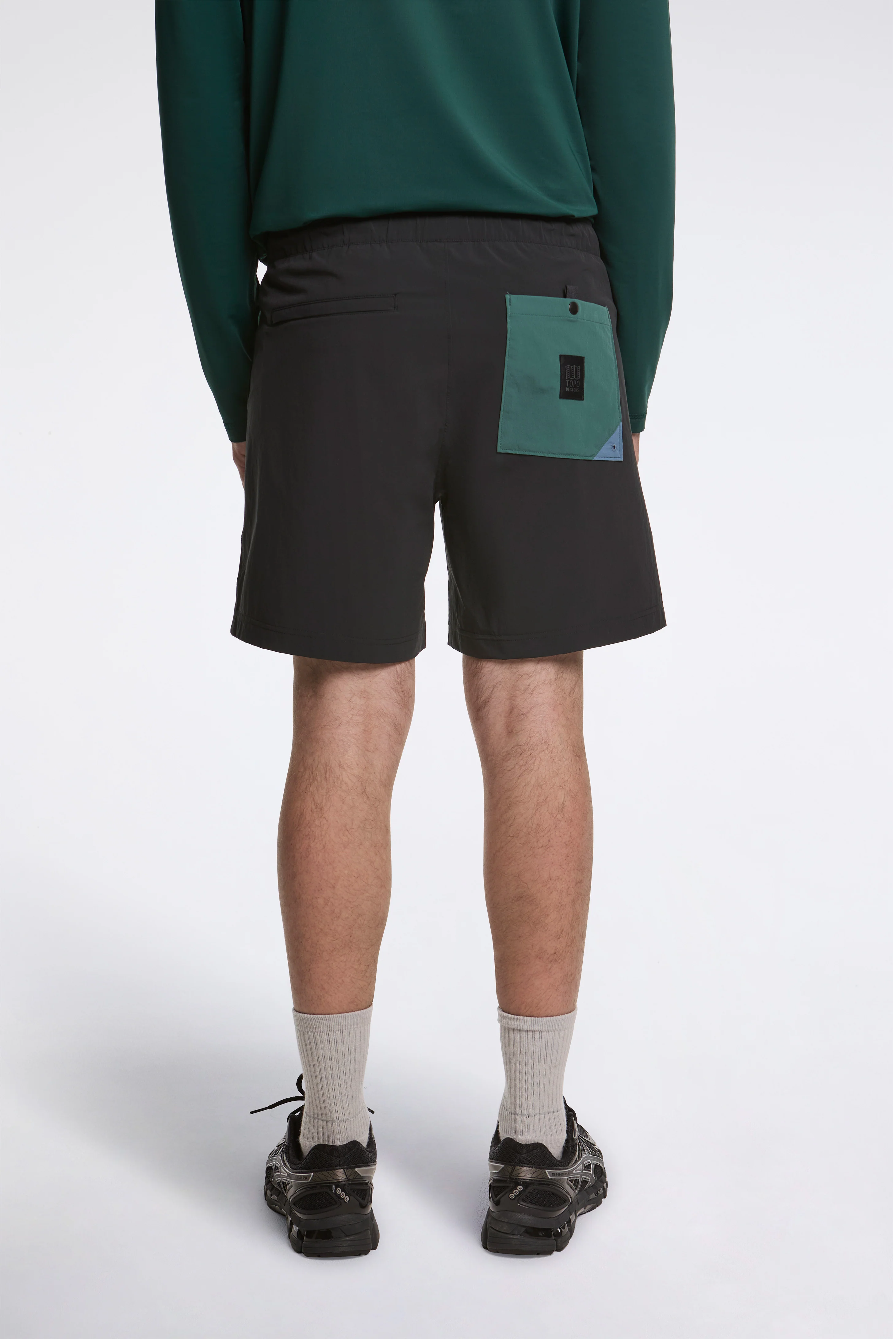 Mesa Shorts Mens Black - Image 2