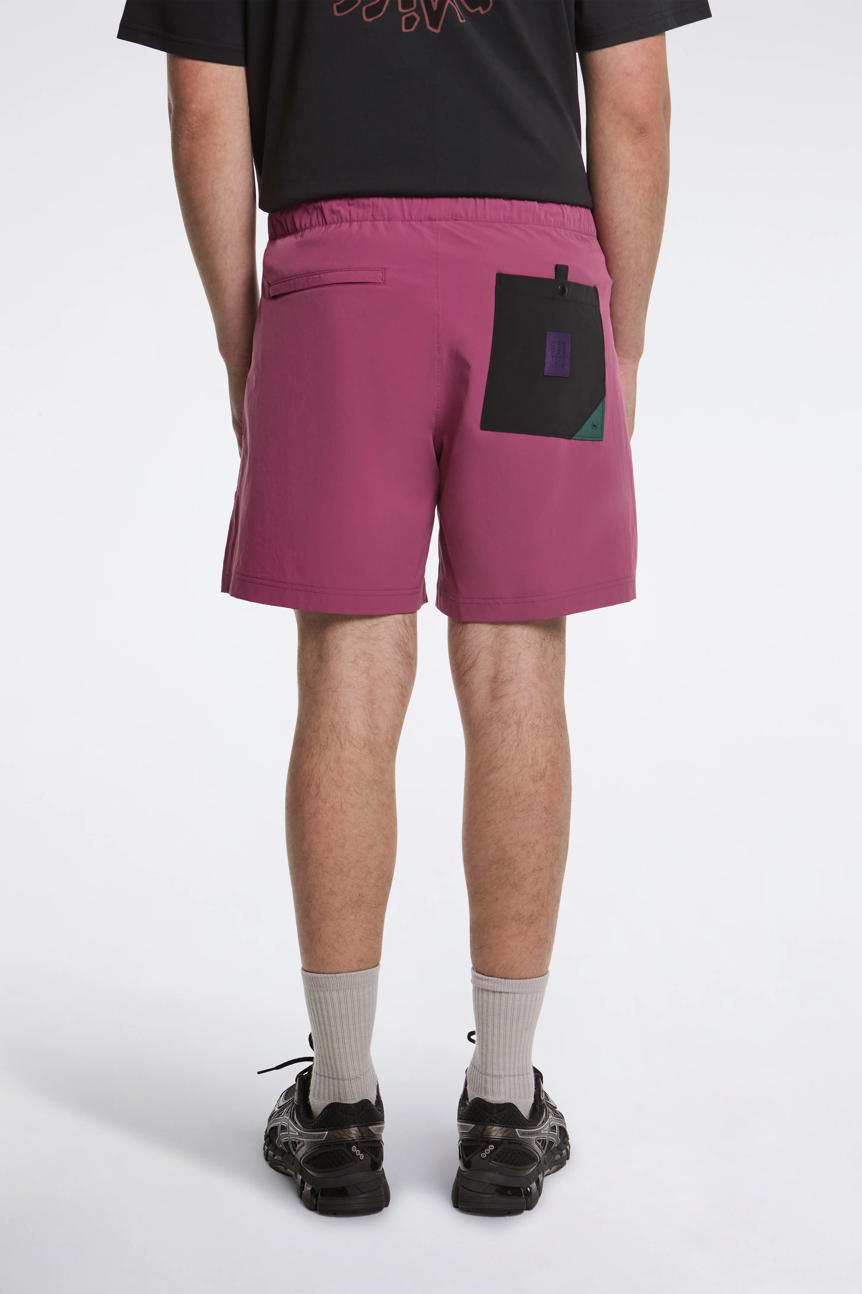 Mesa Shorts Mens Damson - Image 2