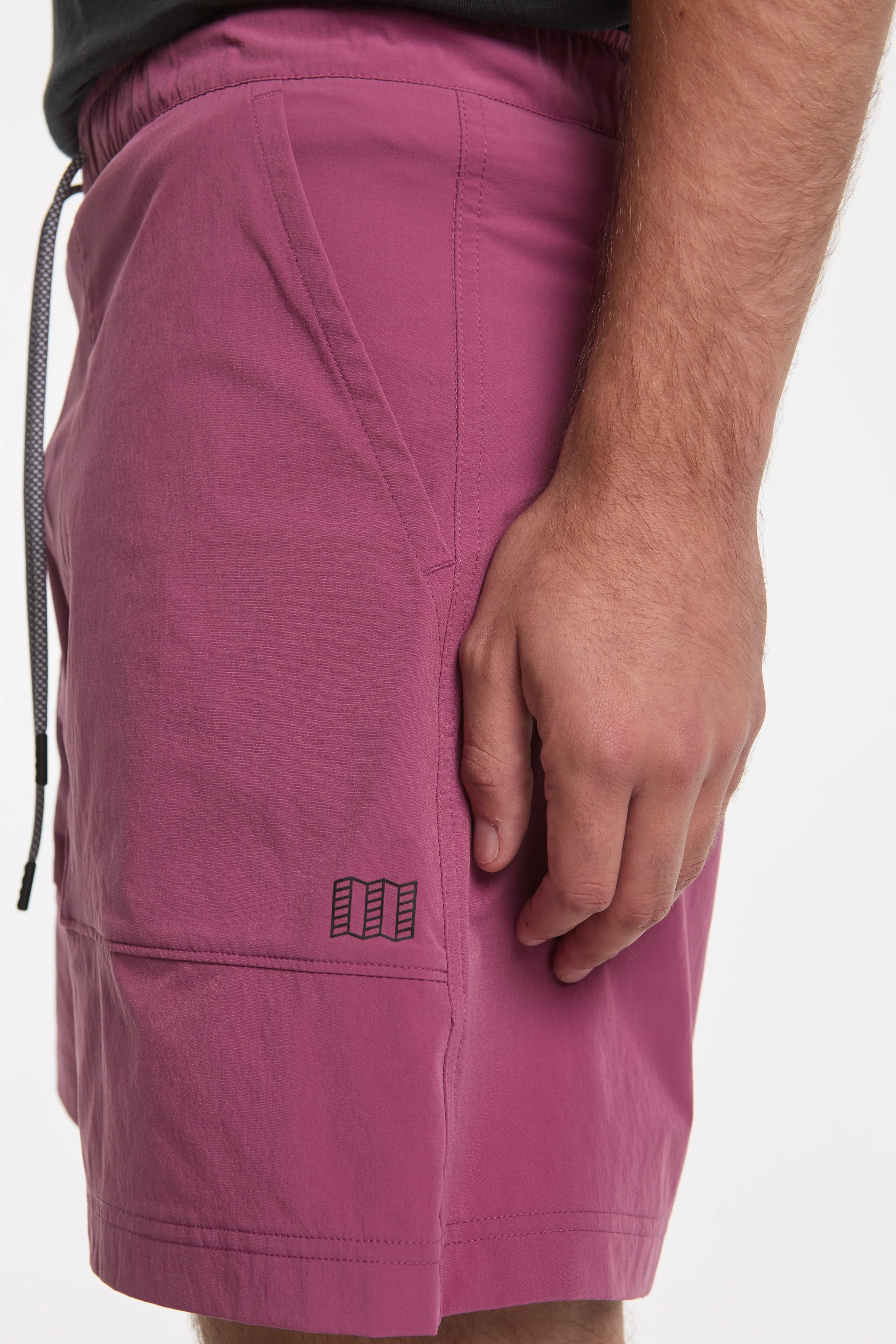 Mesa Shorts Mens Damson - Image 4