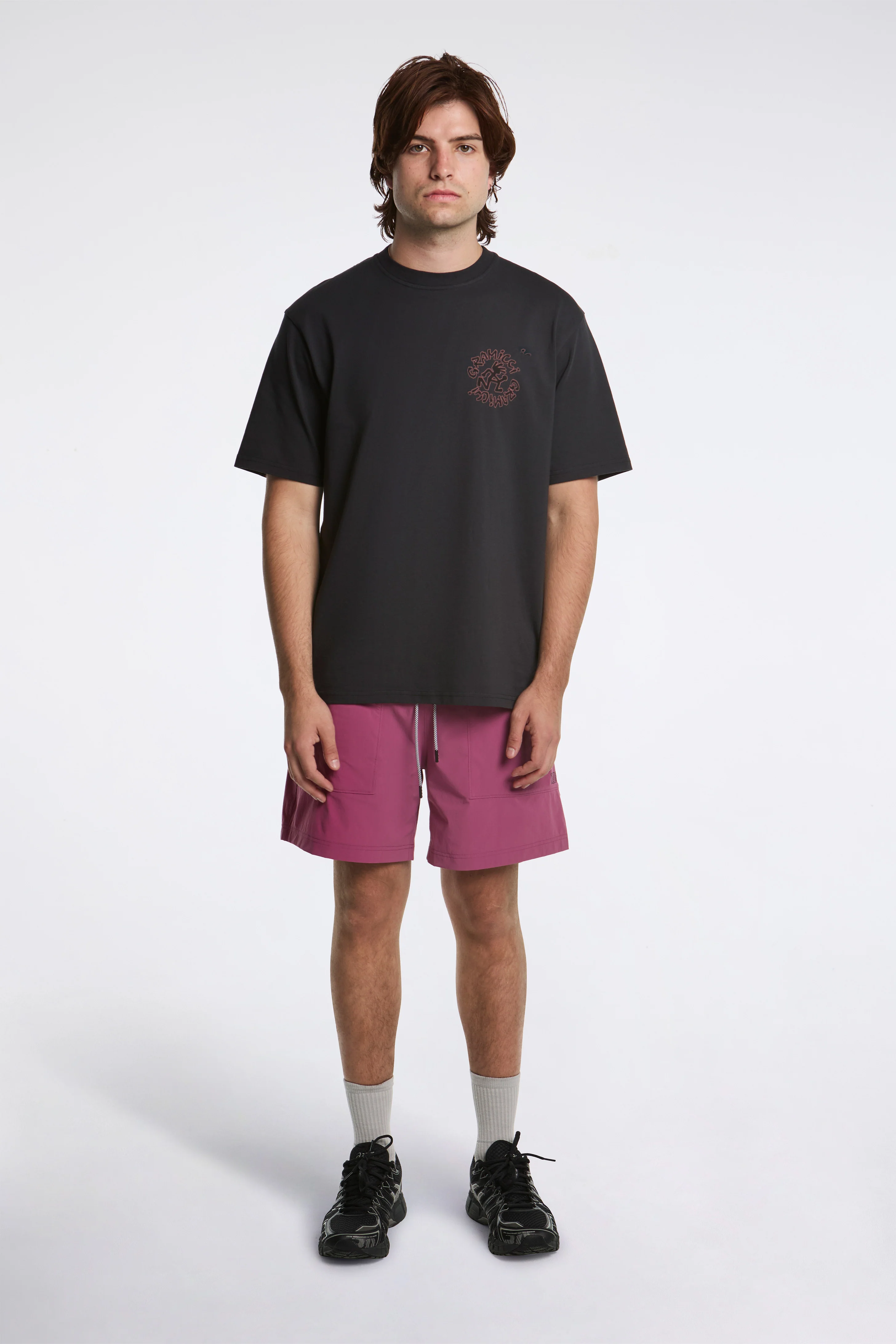 Mesa Shorts Mens Damson - Image 6