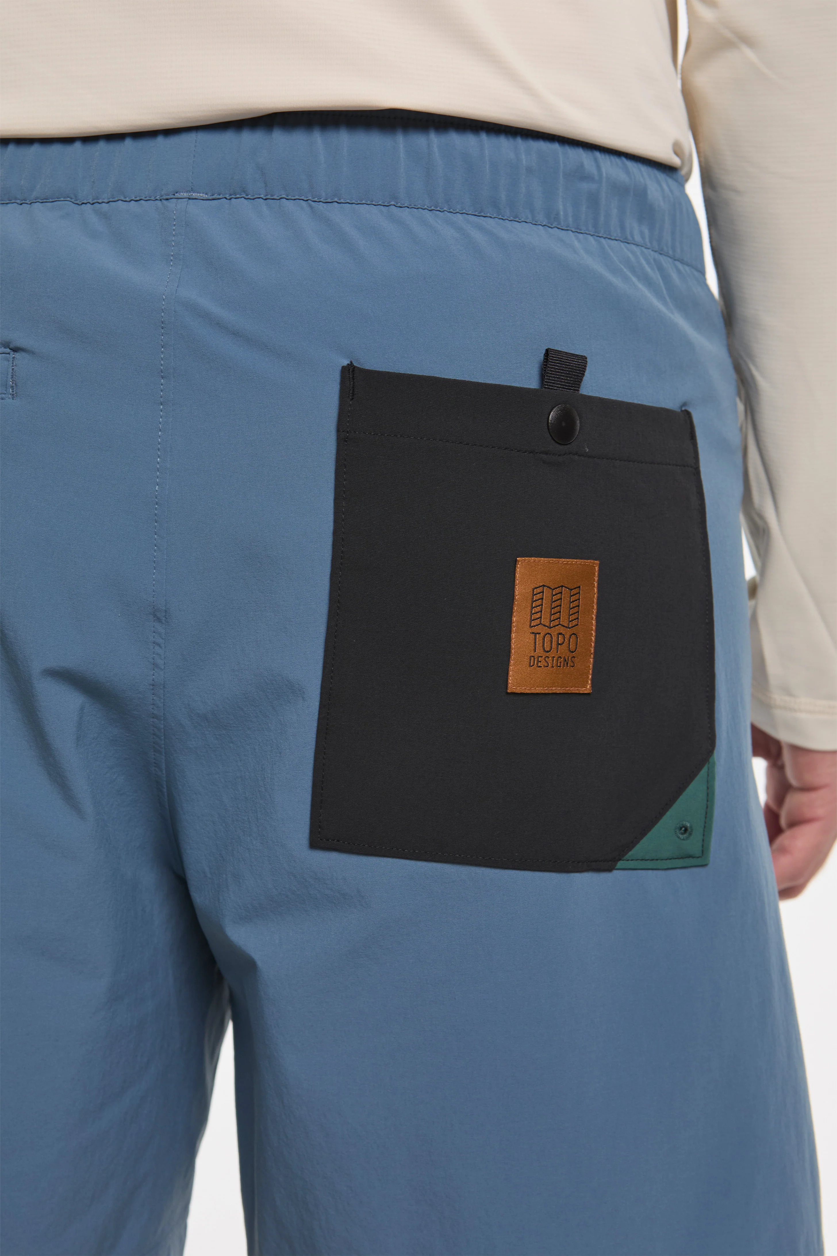 Mesa Shorts Mens Stone Blue - Image 3