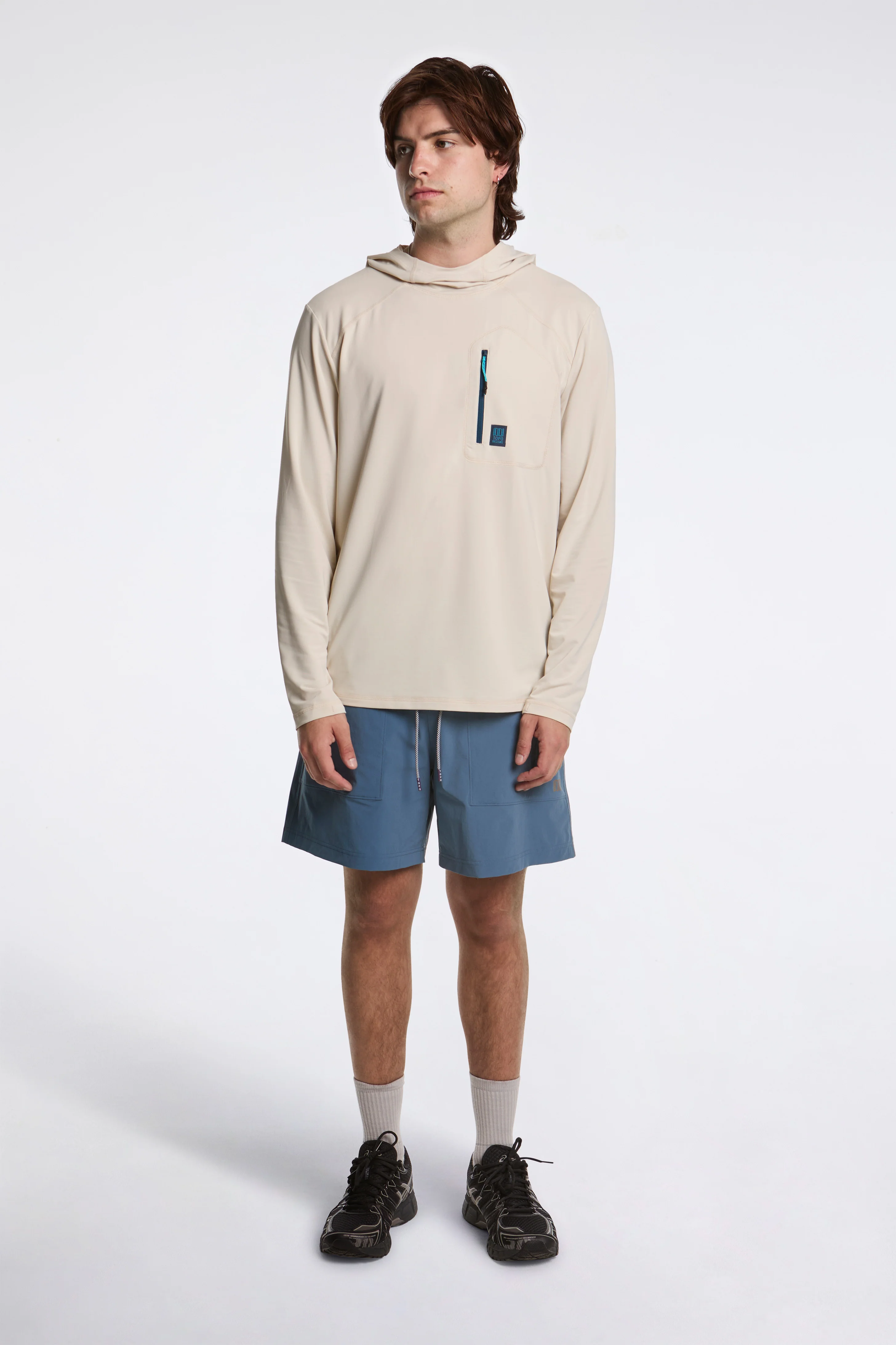 Mesa Shorts Mens Stone Blue - Image 5