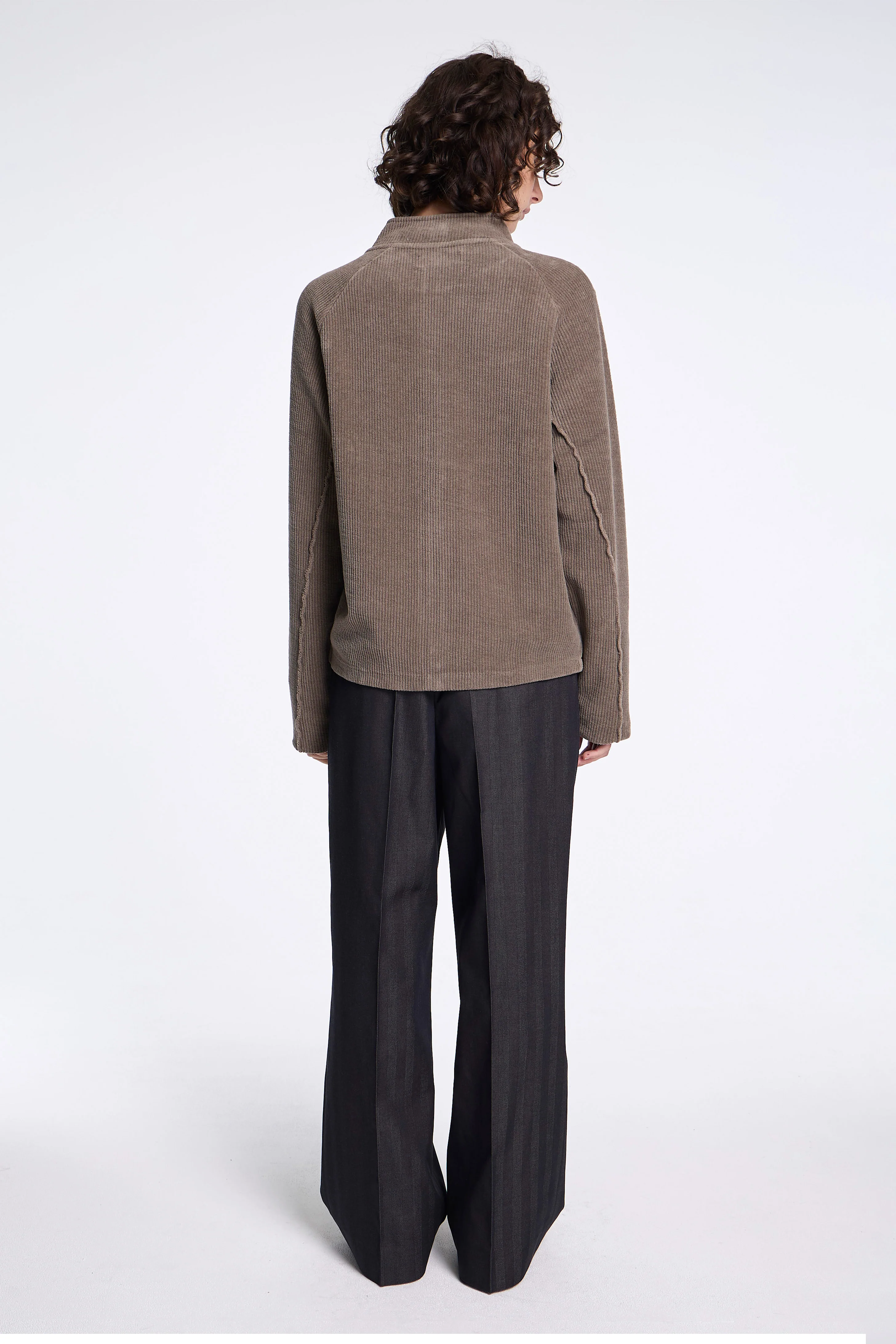 Favorite Trousers Black Solaro Herringbone - Image 6