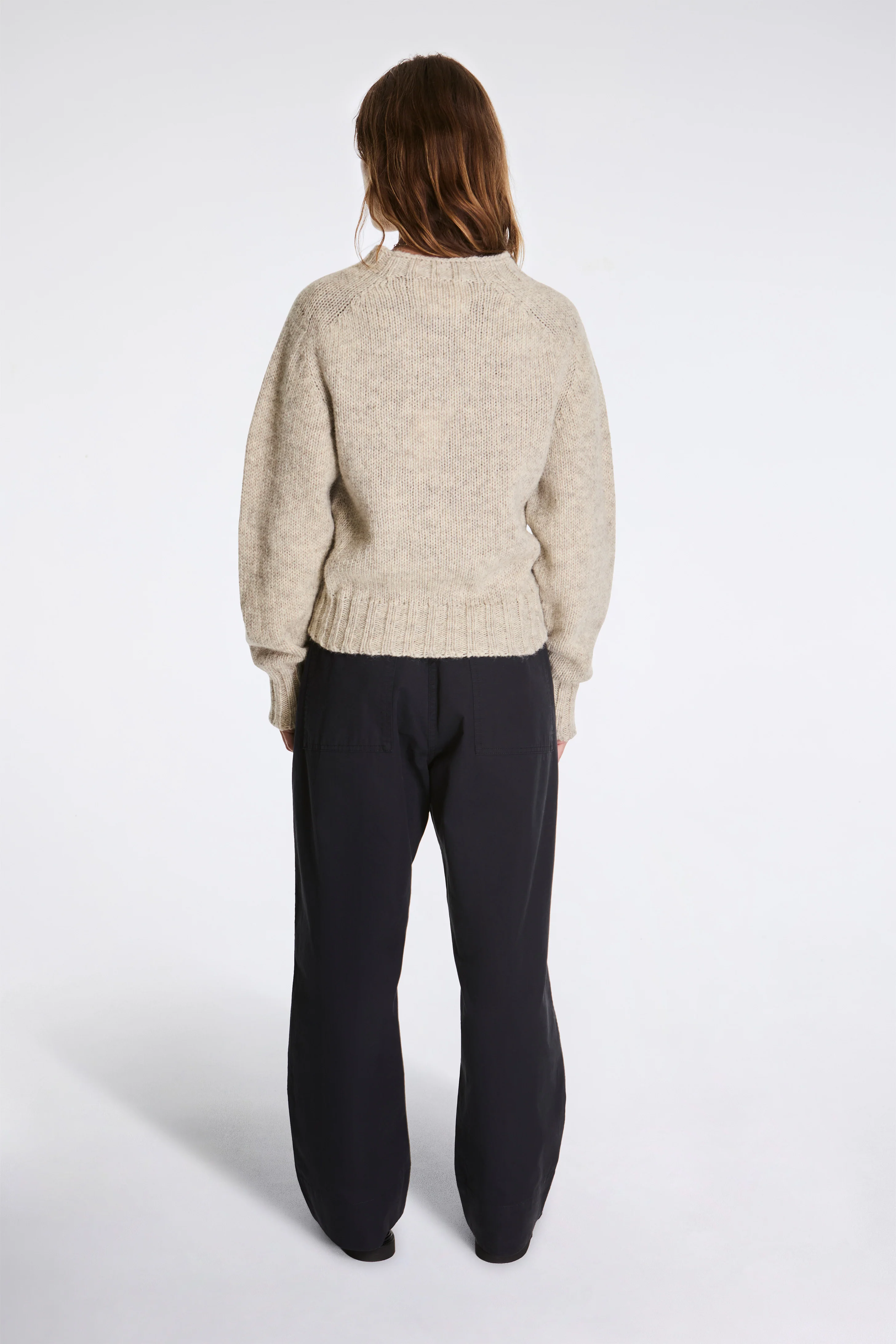 MHL Chunky Seamless Crew Neck Natural - Image 5