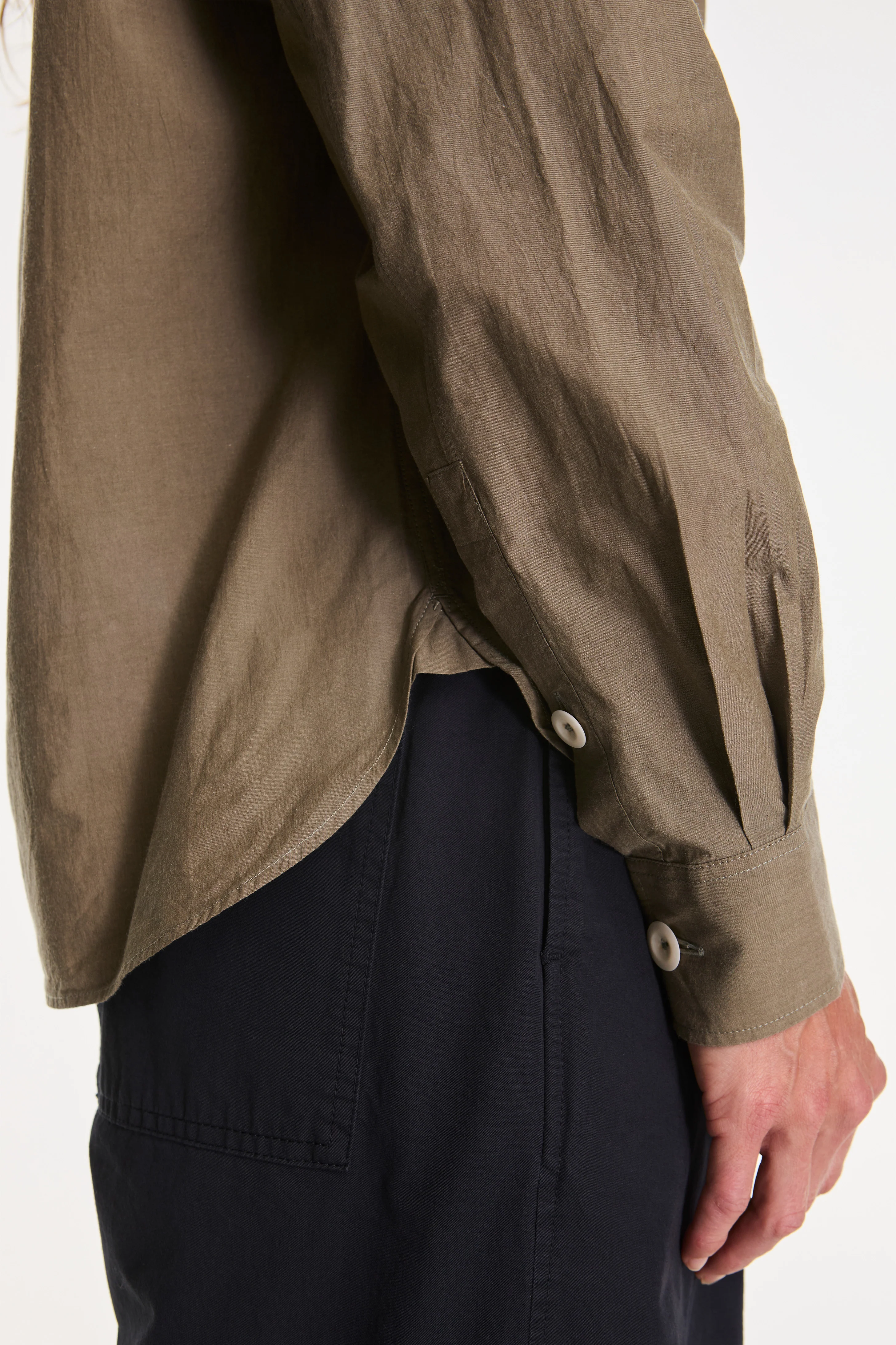 MHL Simple Shirt Khaki Green (W) - Image 5