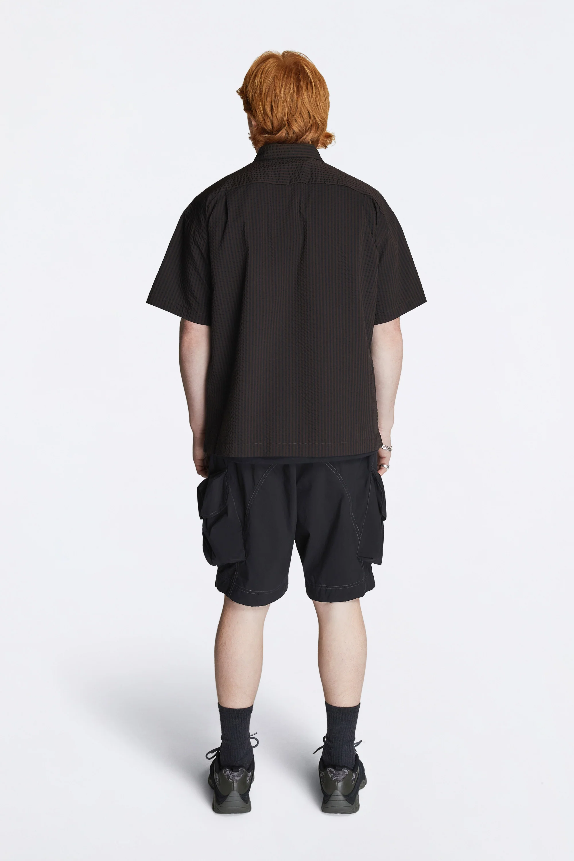 Multi Pocket Shorts Black - Image 6