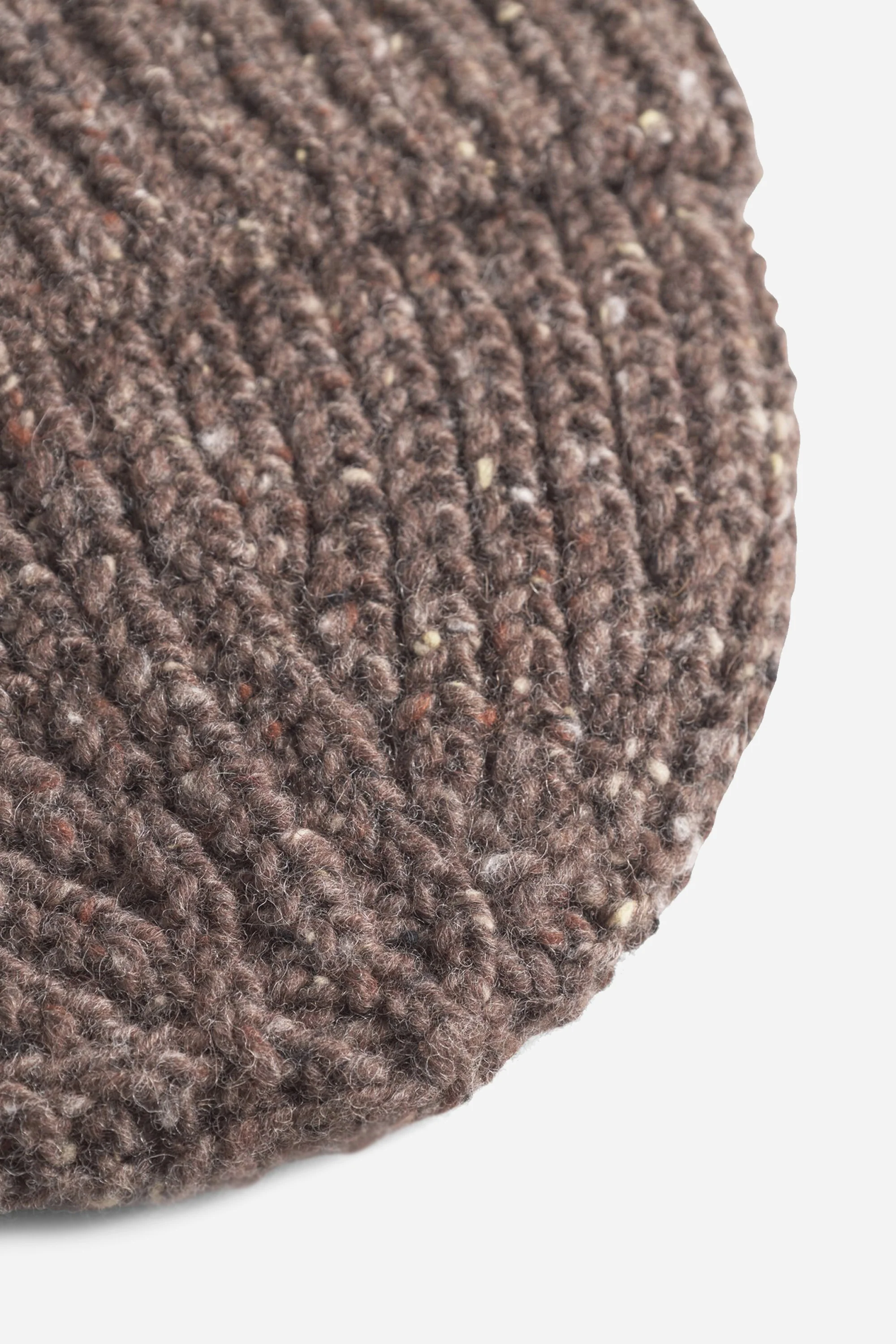 Daniel Donegal Rib Beanie Seal Brown - Image 3