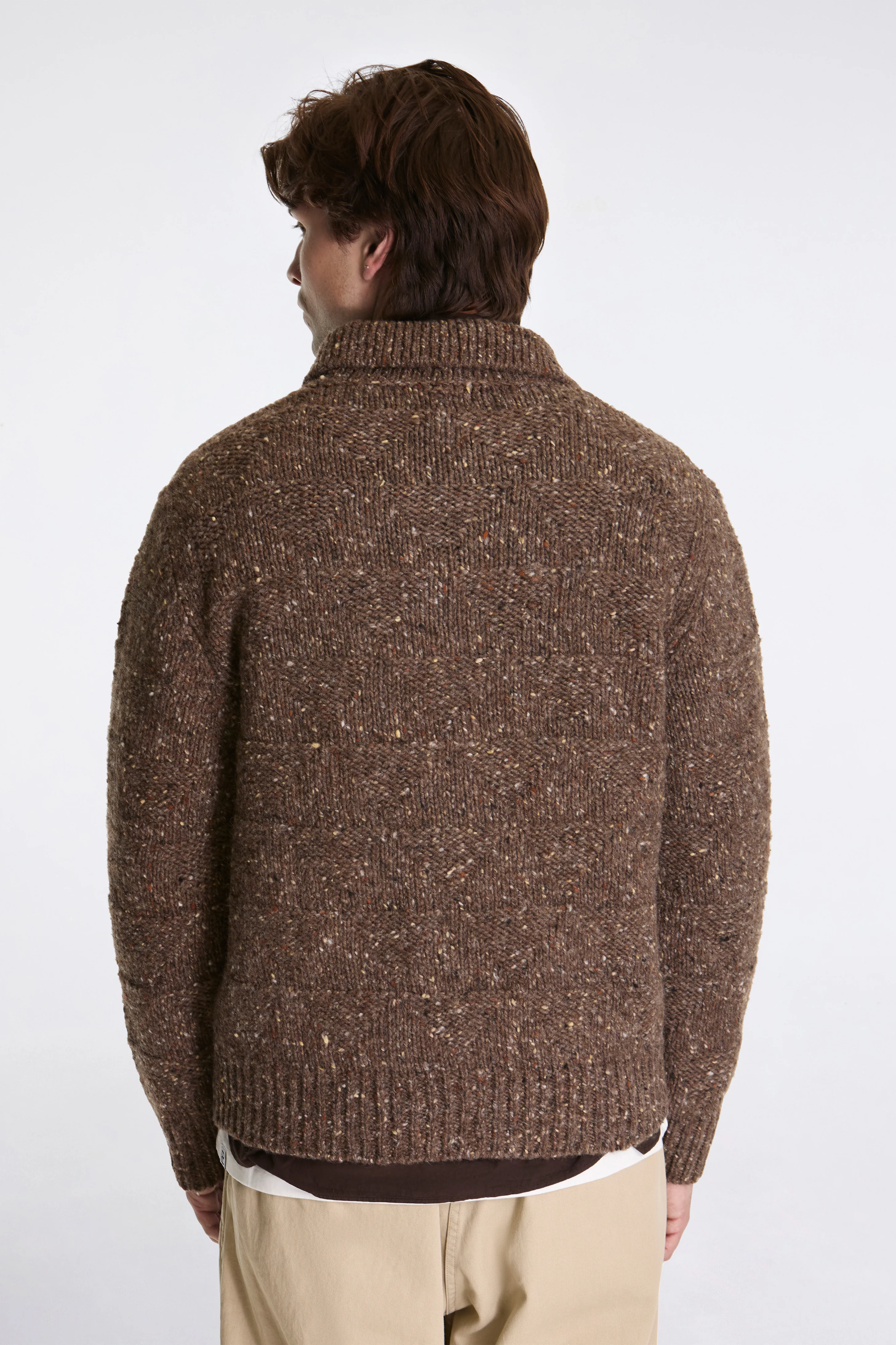 Erik Donegal Diamond Jacket Seal Brown - Image 2