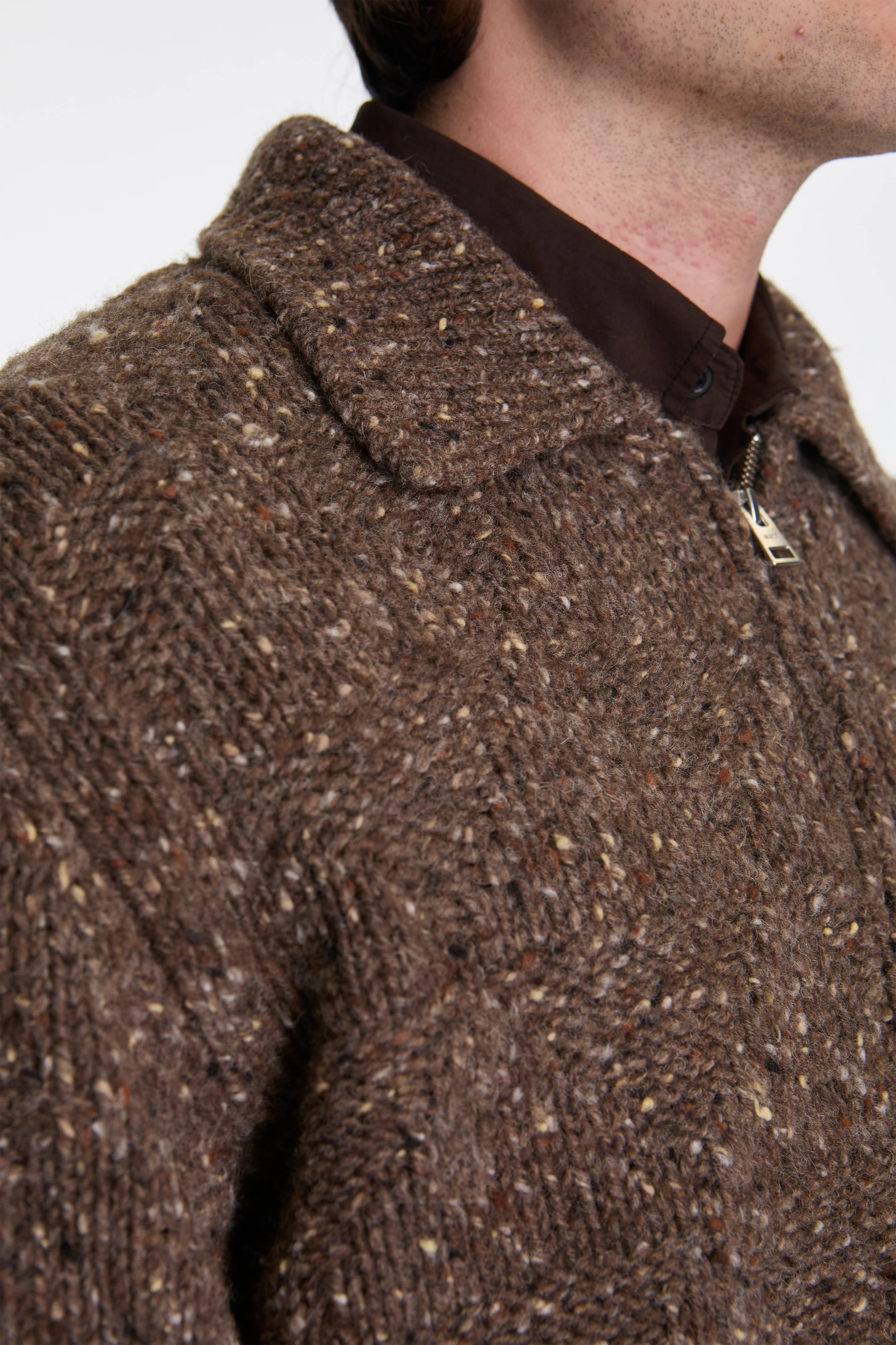 Erik Donegal Diamond Jacket Seal Brown - Image 3