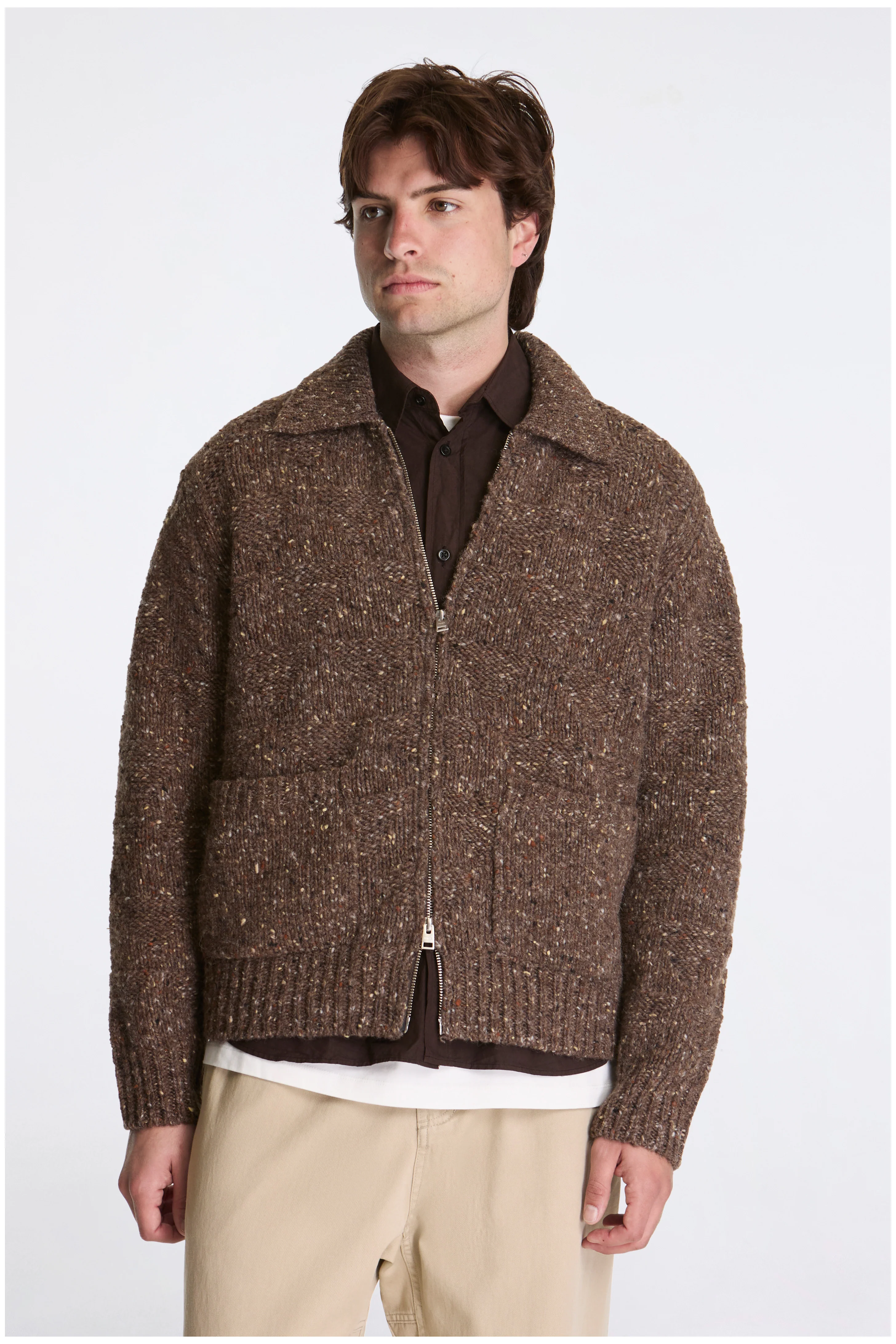 Erik Donegal Diamond Jacket Seal Brown - Image 6