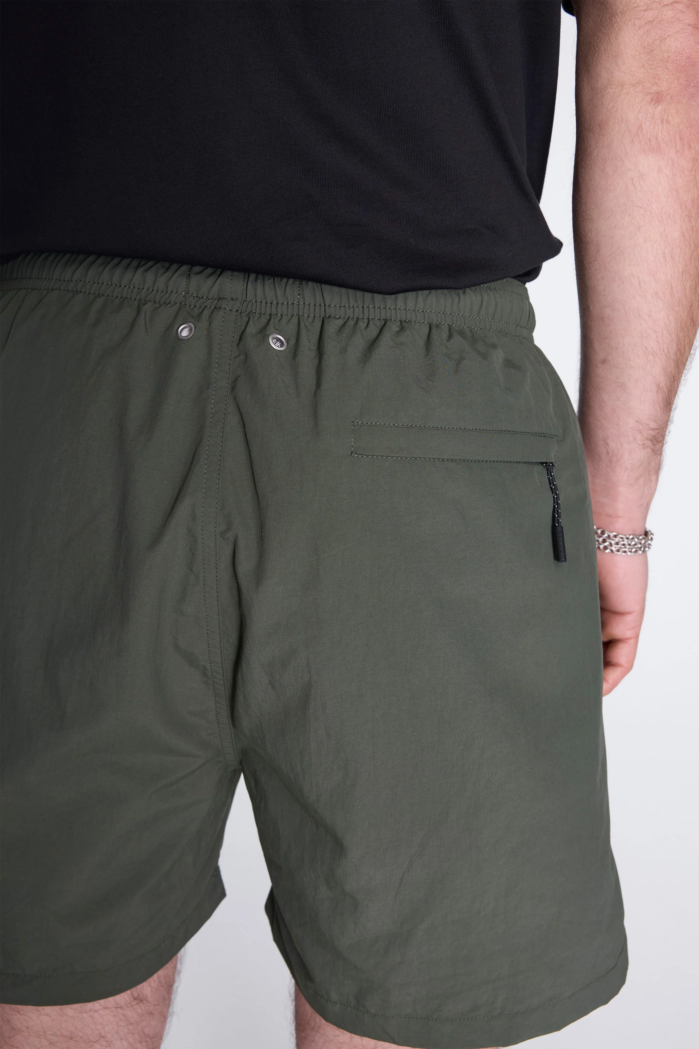Hauge Recycled Nylon Swimmers Spruce Green - Image 3