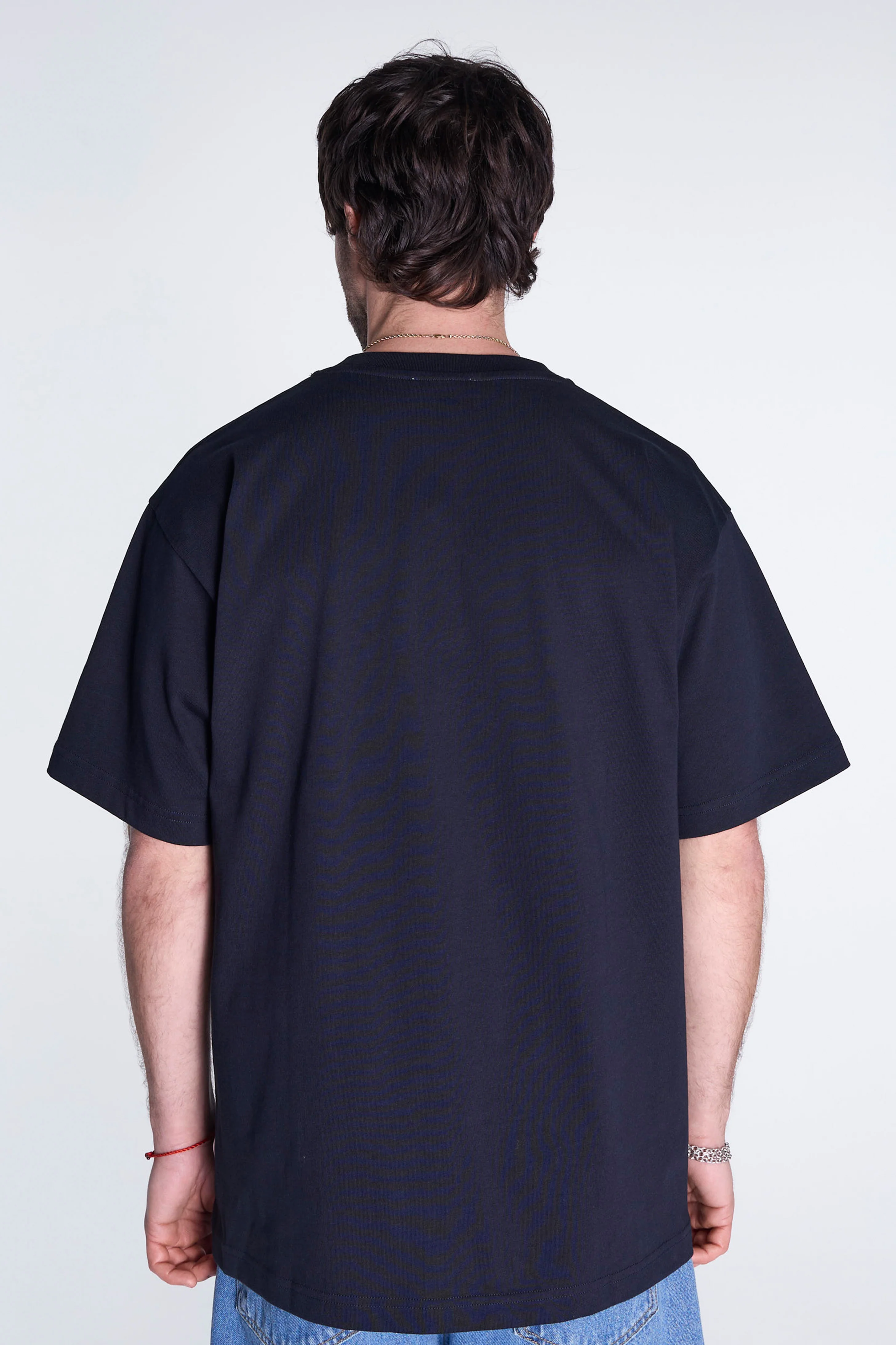 Norse Standard Heavy Loose T-shirt Dark Navy - Image 2