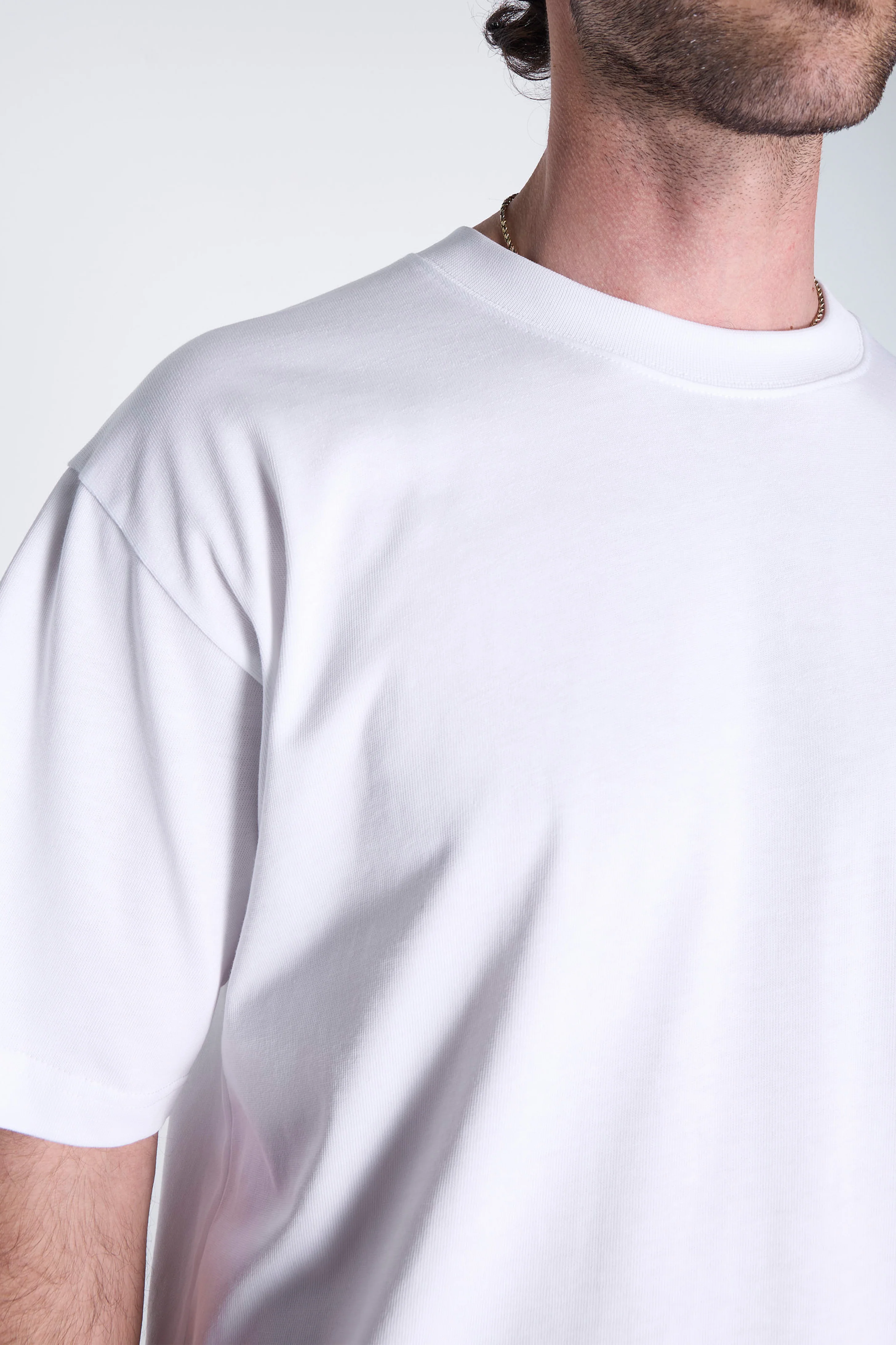 Norse Standard Heavy Loose T-shirt White - Image 3