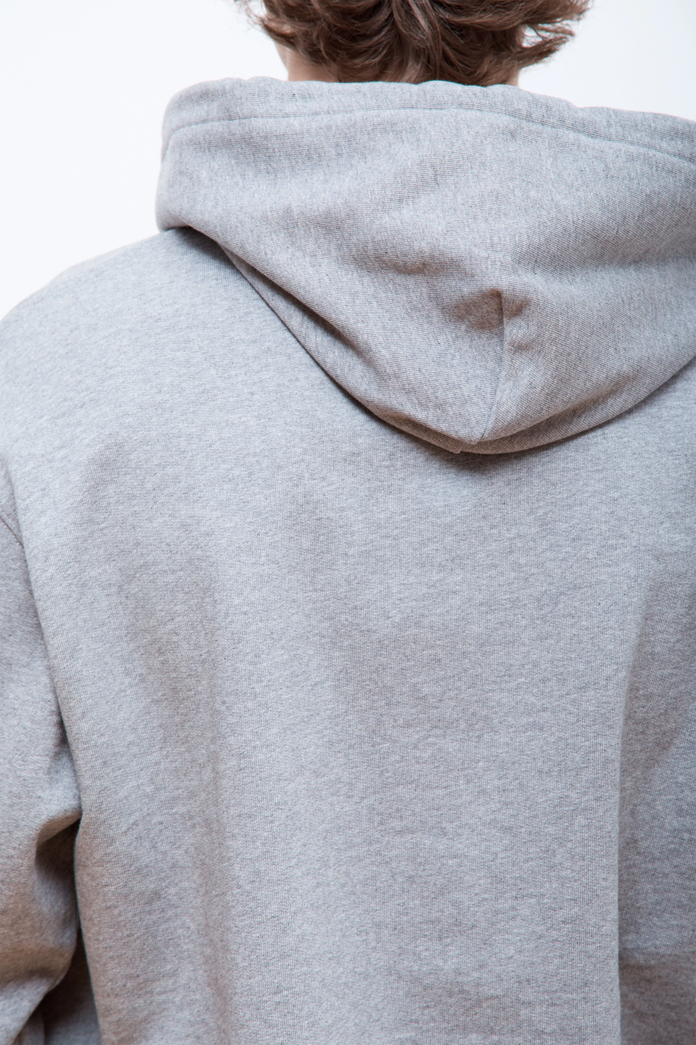 Norse Standard Hoodie Grey Melange - Image 5