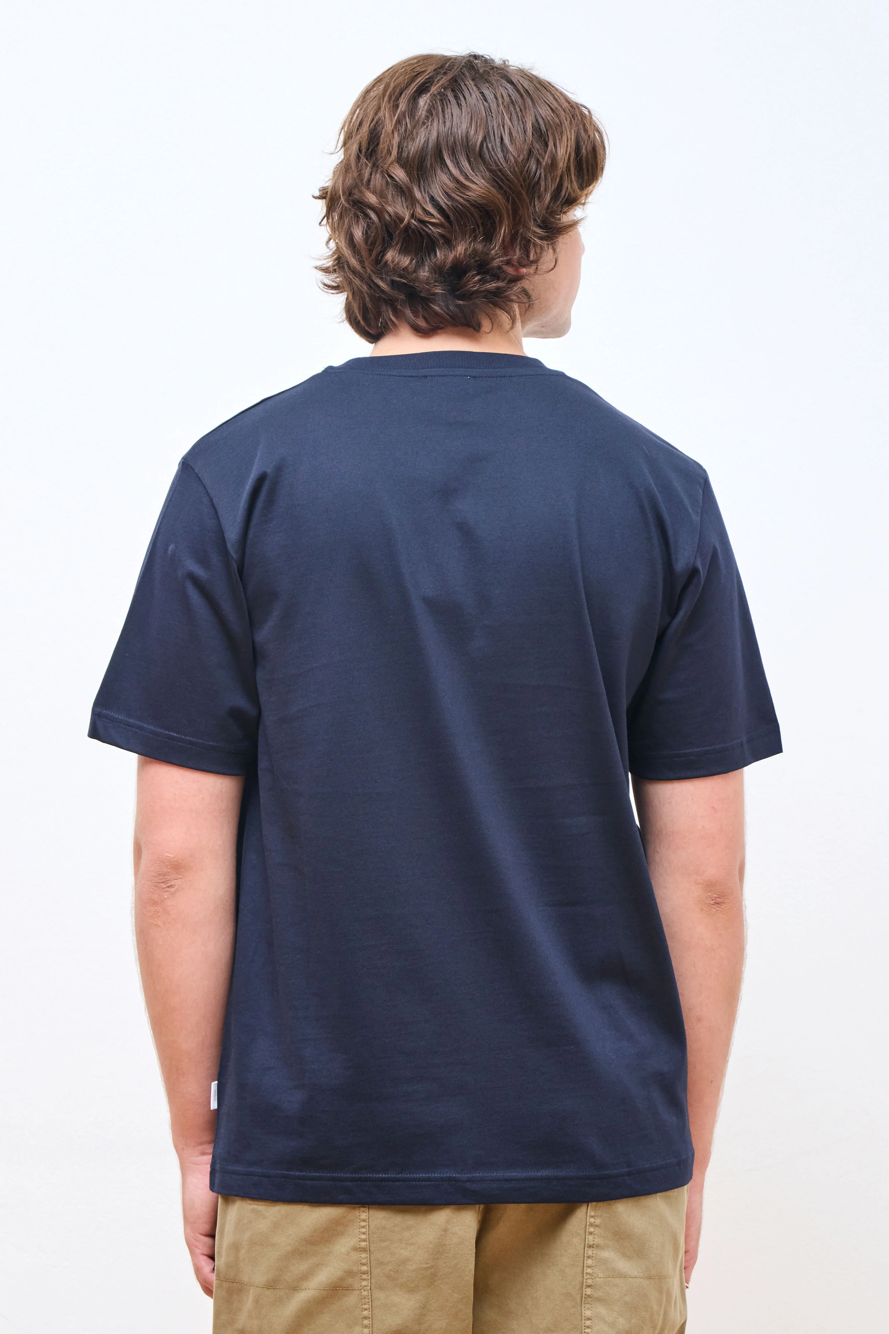 Norse Standard T-shirt Dark Navy - Image 3