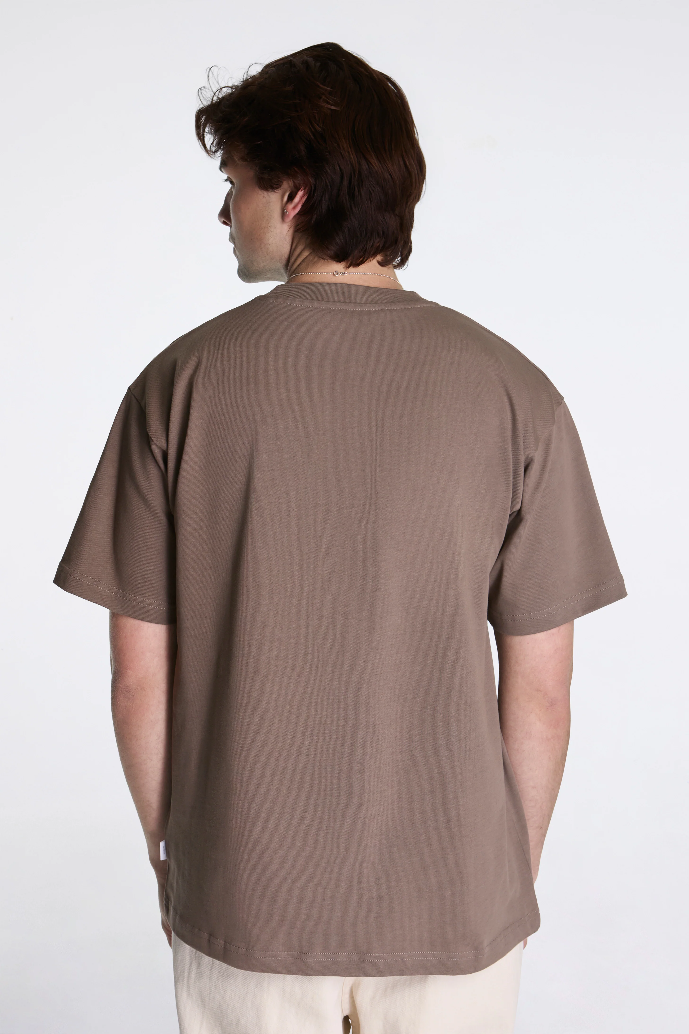 Norse Standard Heavy Loose T-shirt Walnut - Image 2