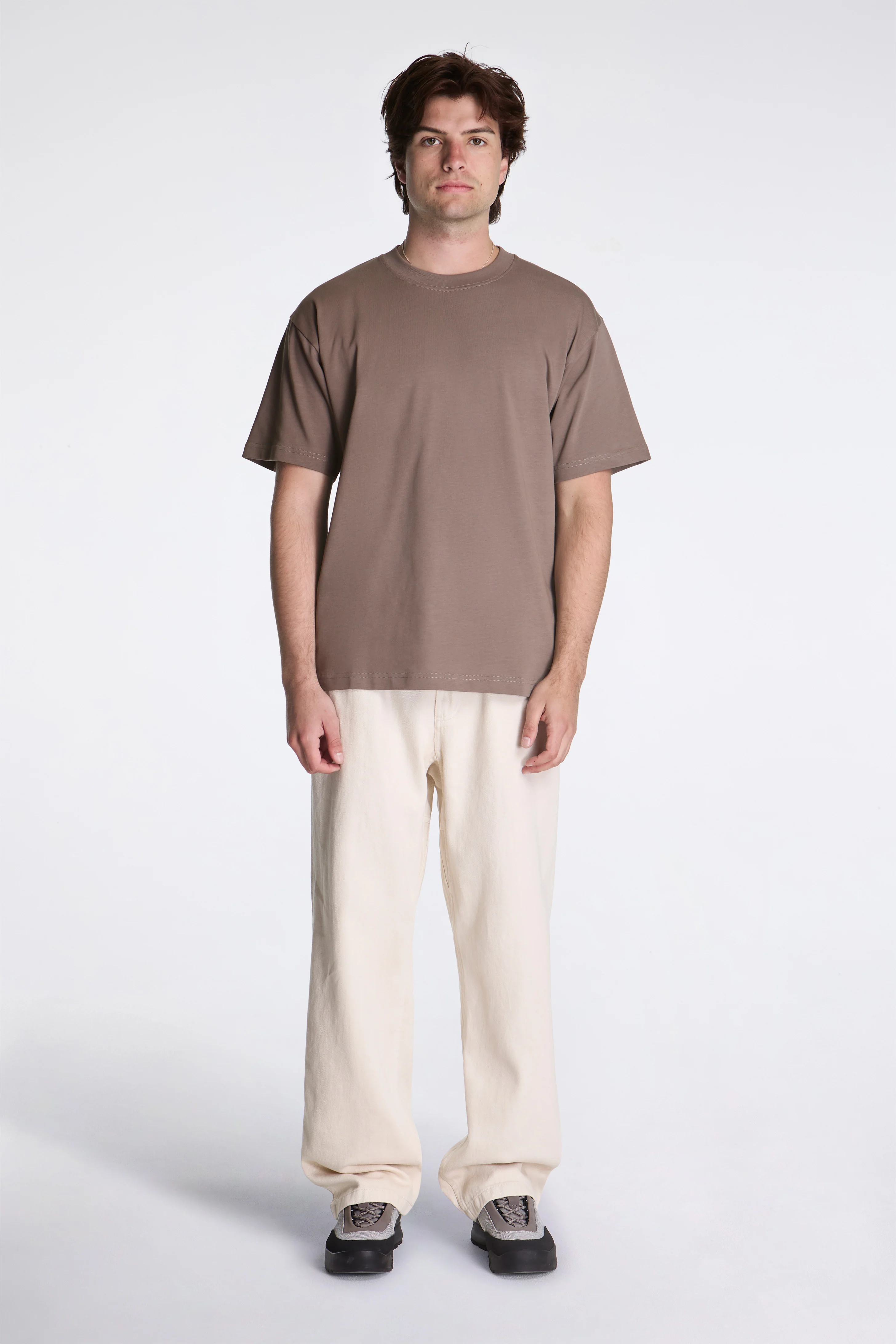 Norse Standard Heavy Loose T-shirt Walnut - Image 4