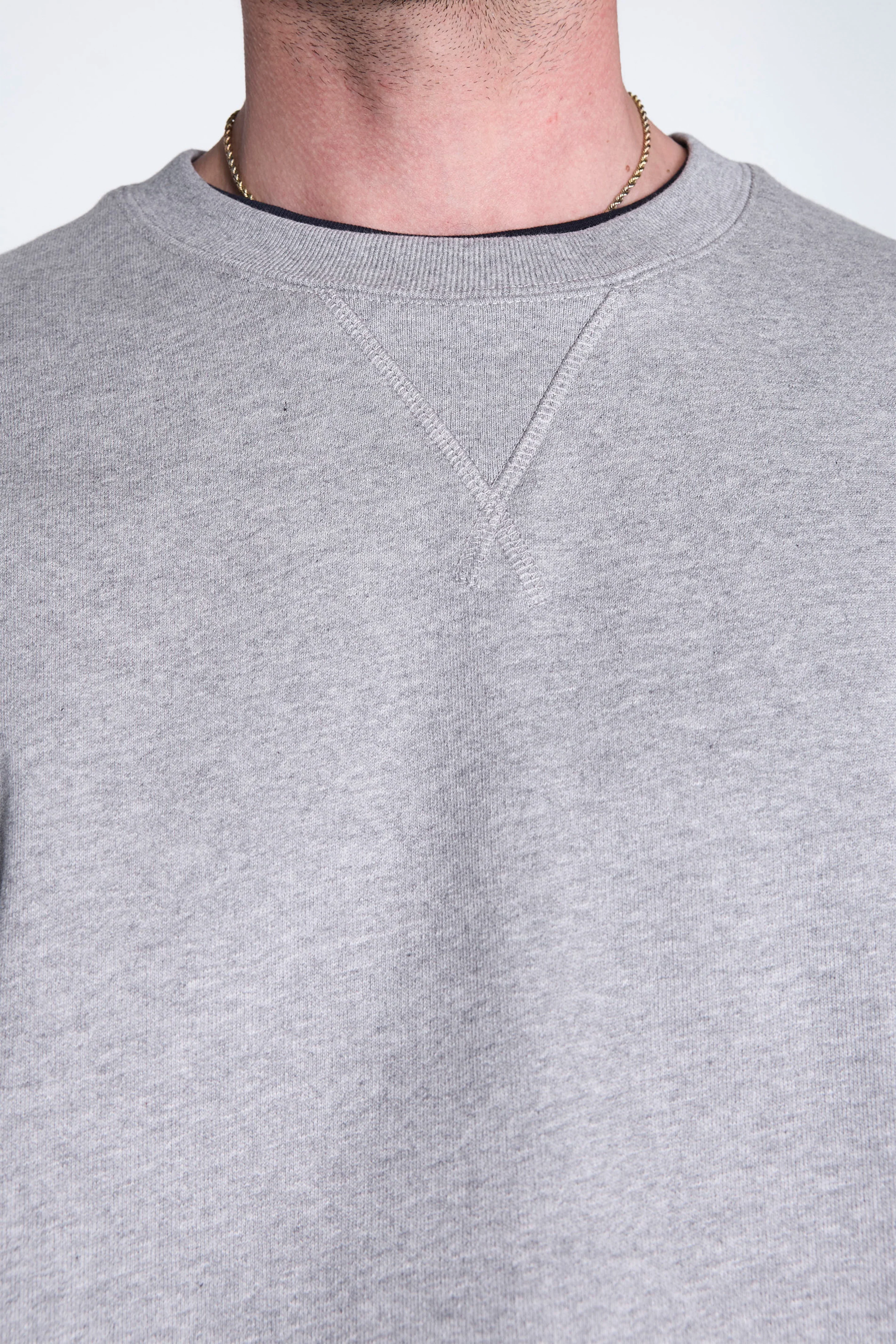 Norse Standard Sweatshirt Grey Melange - Image 4