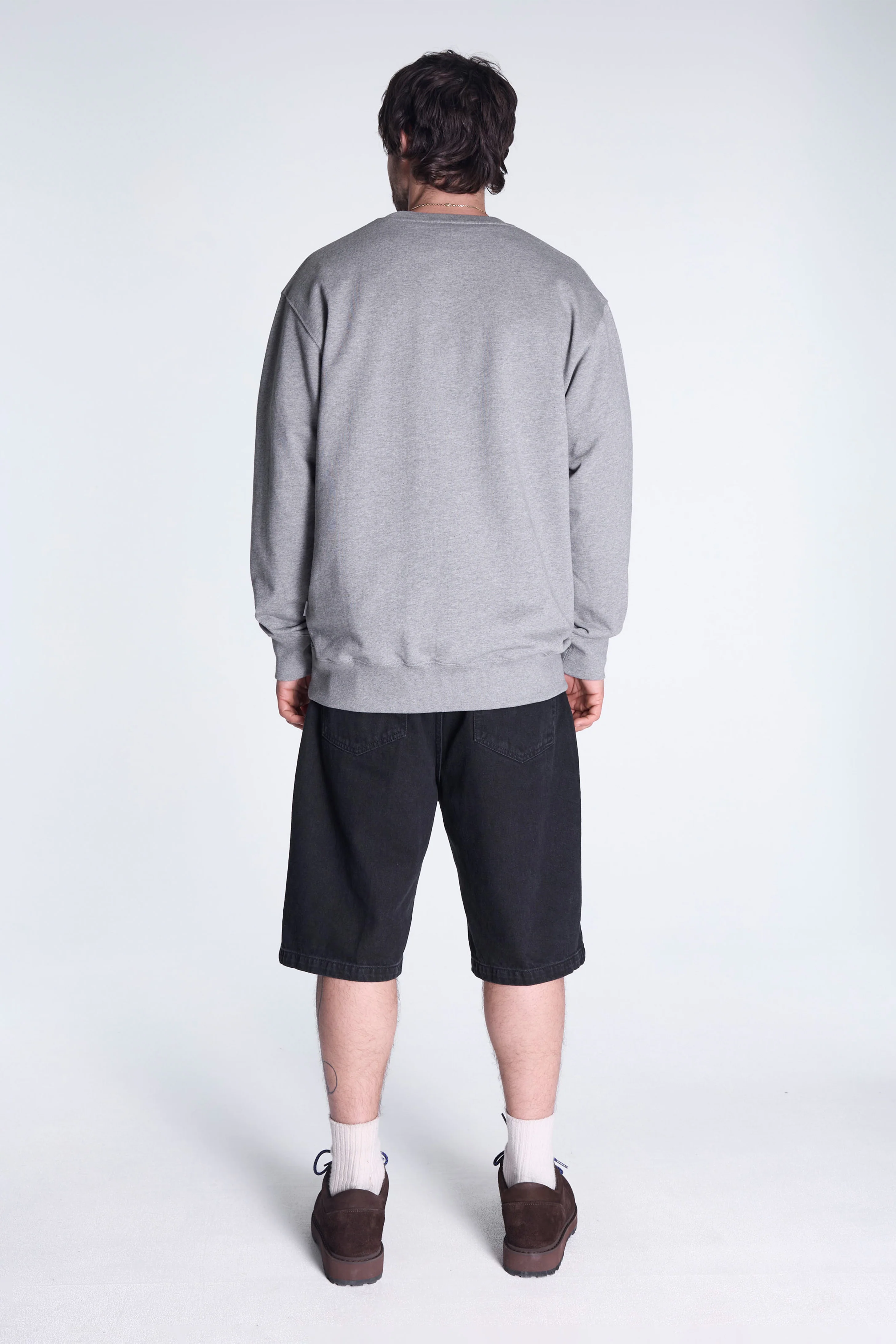 Norse Standard Sweatshirt Grey Melange - Image 5