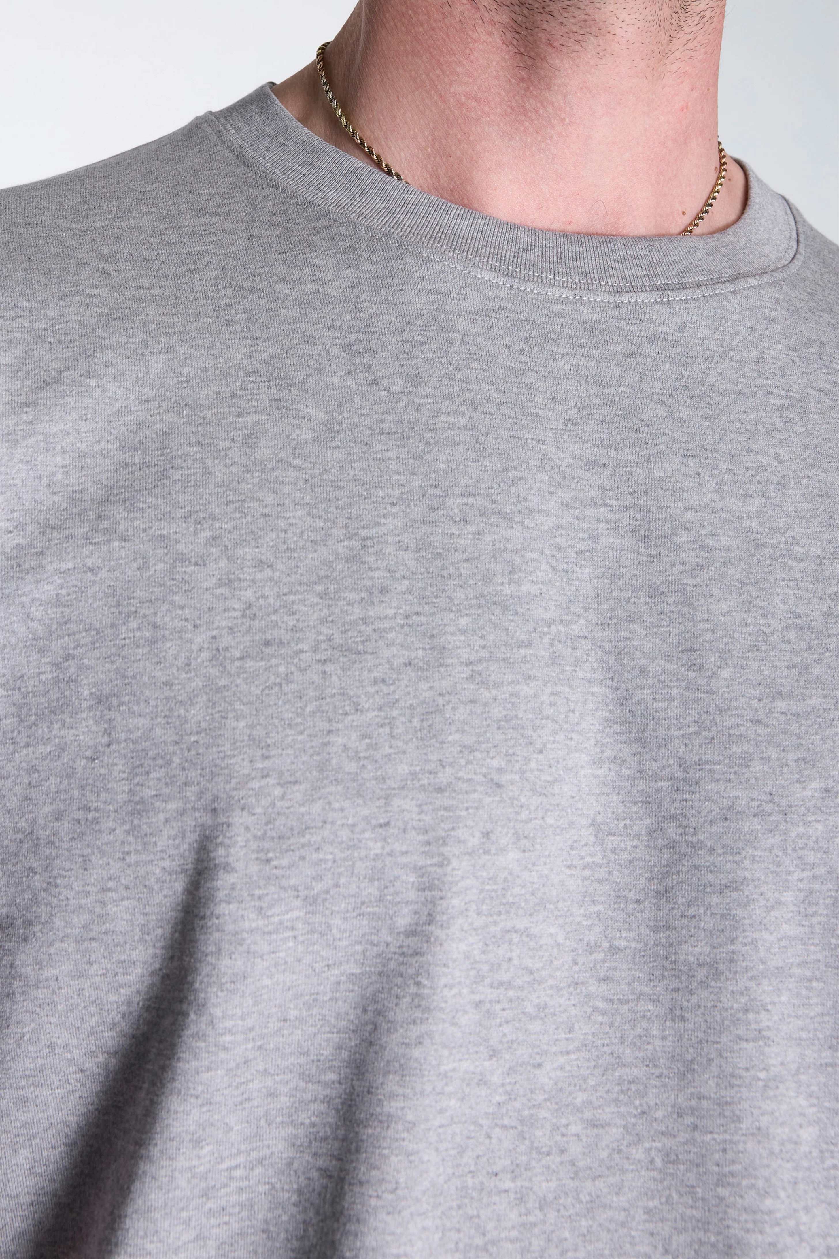 Norse Standard T-shirt Grey Melange - Image 3