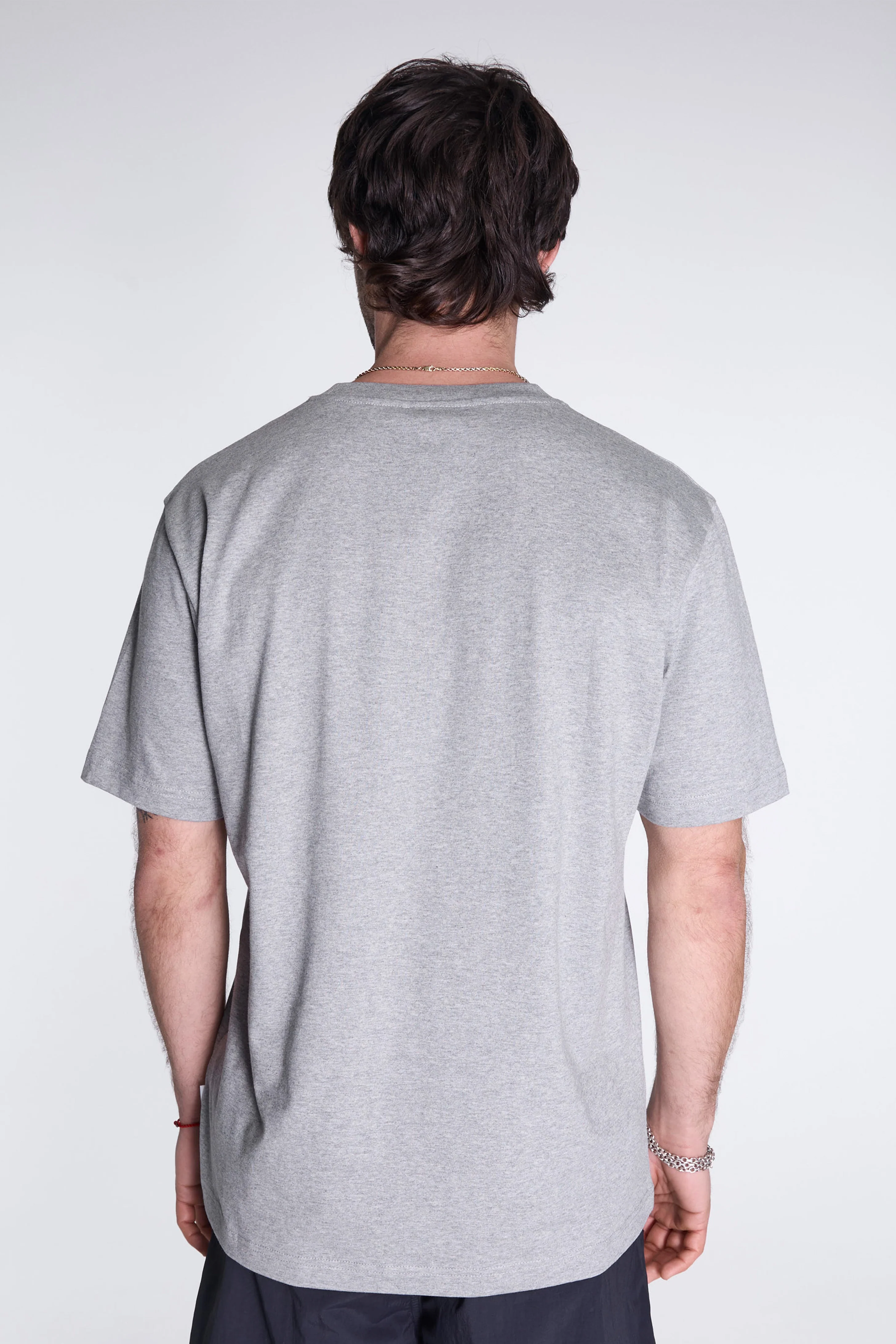 Norse Standard T-shirt Grey Melange - Image 4