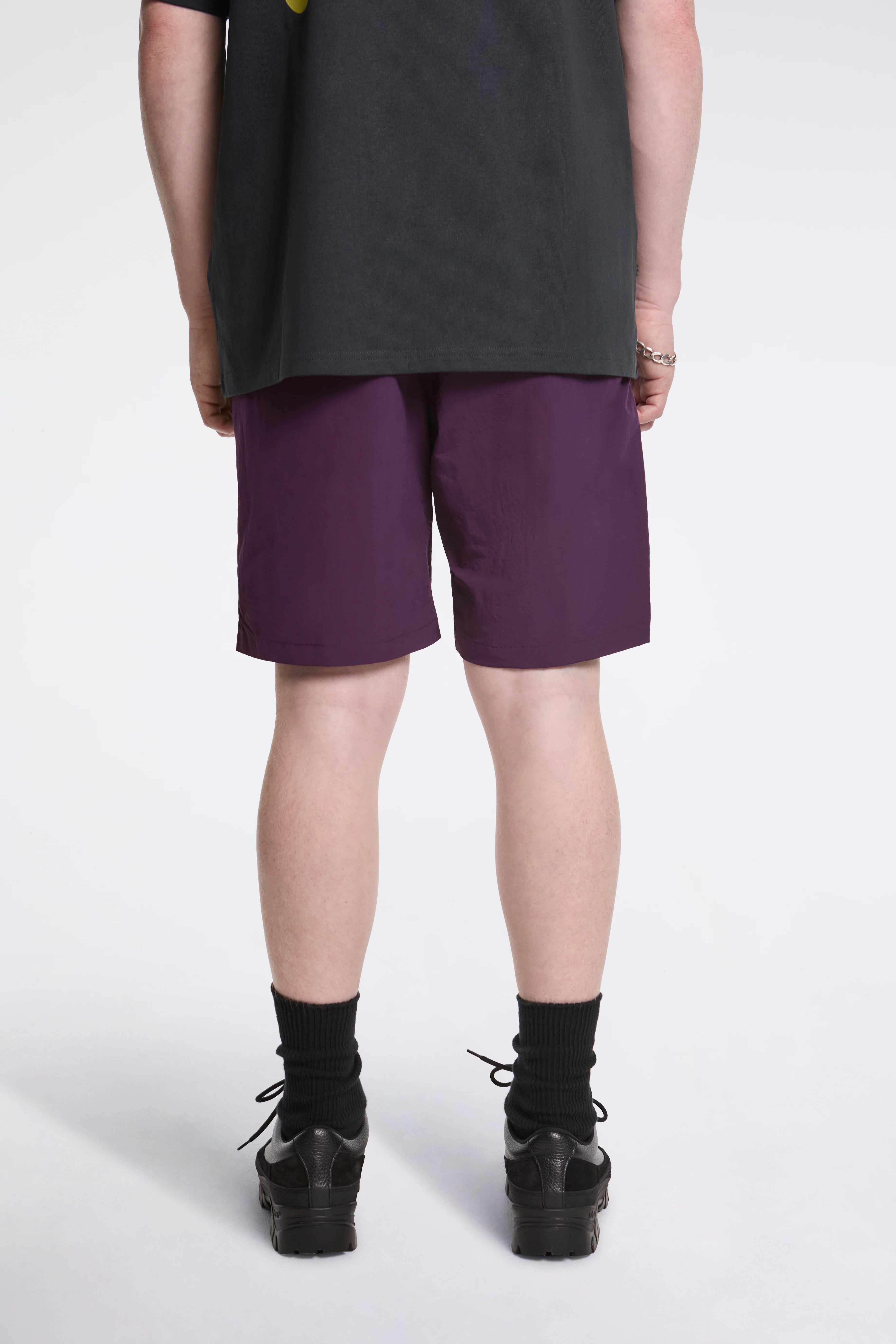 Nylon Packable G-Short Deep Purple - Image 2