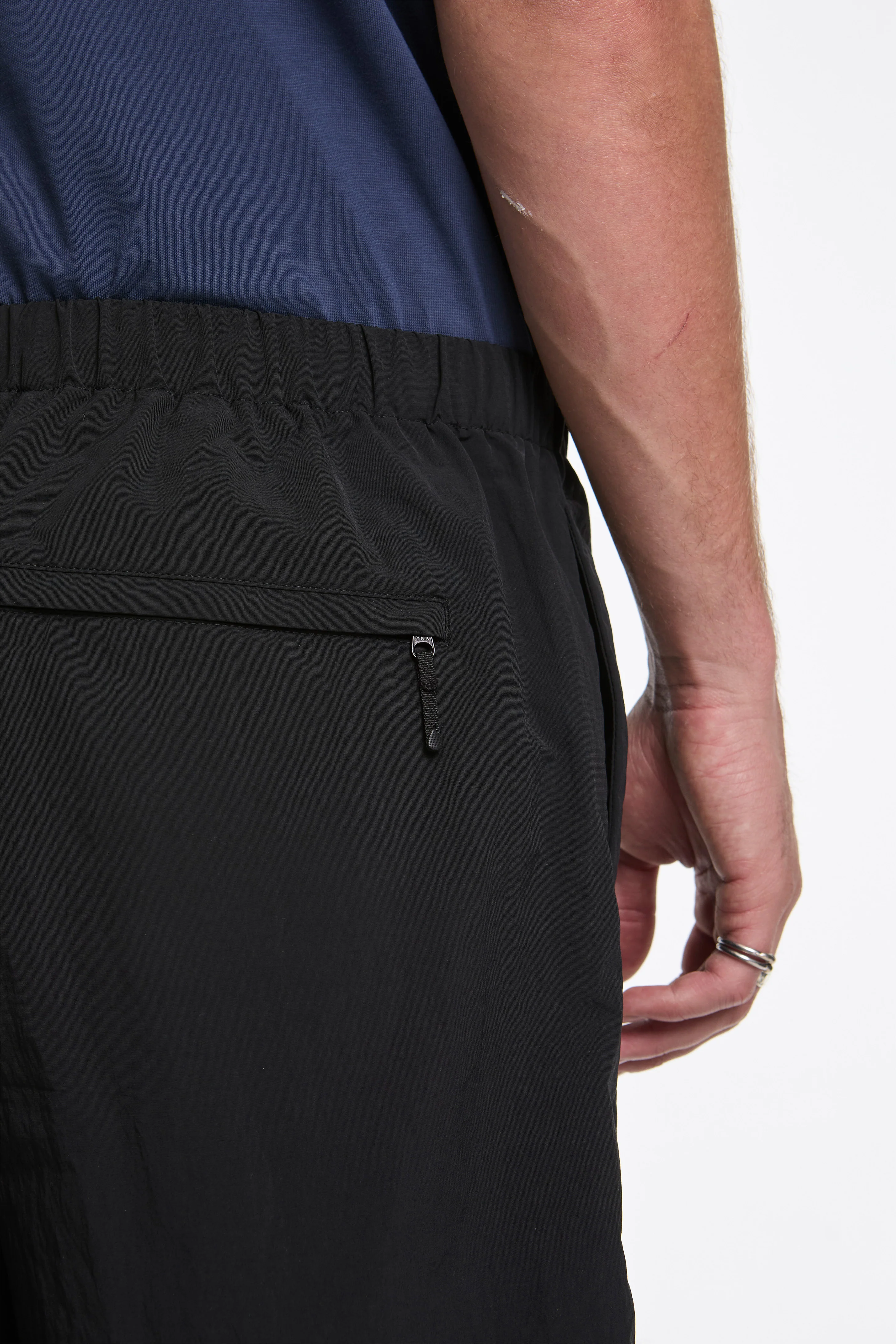 Nylon Shorts Black - Image 3