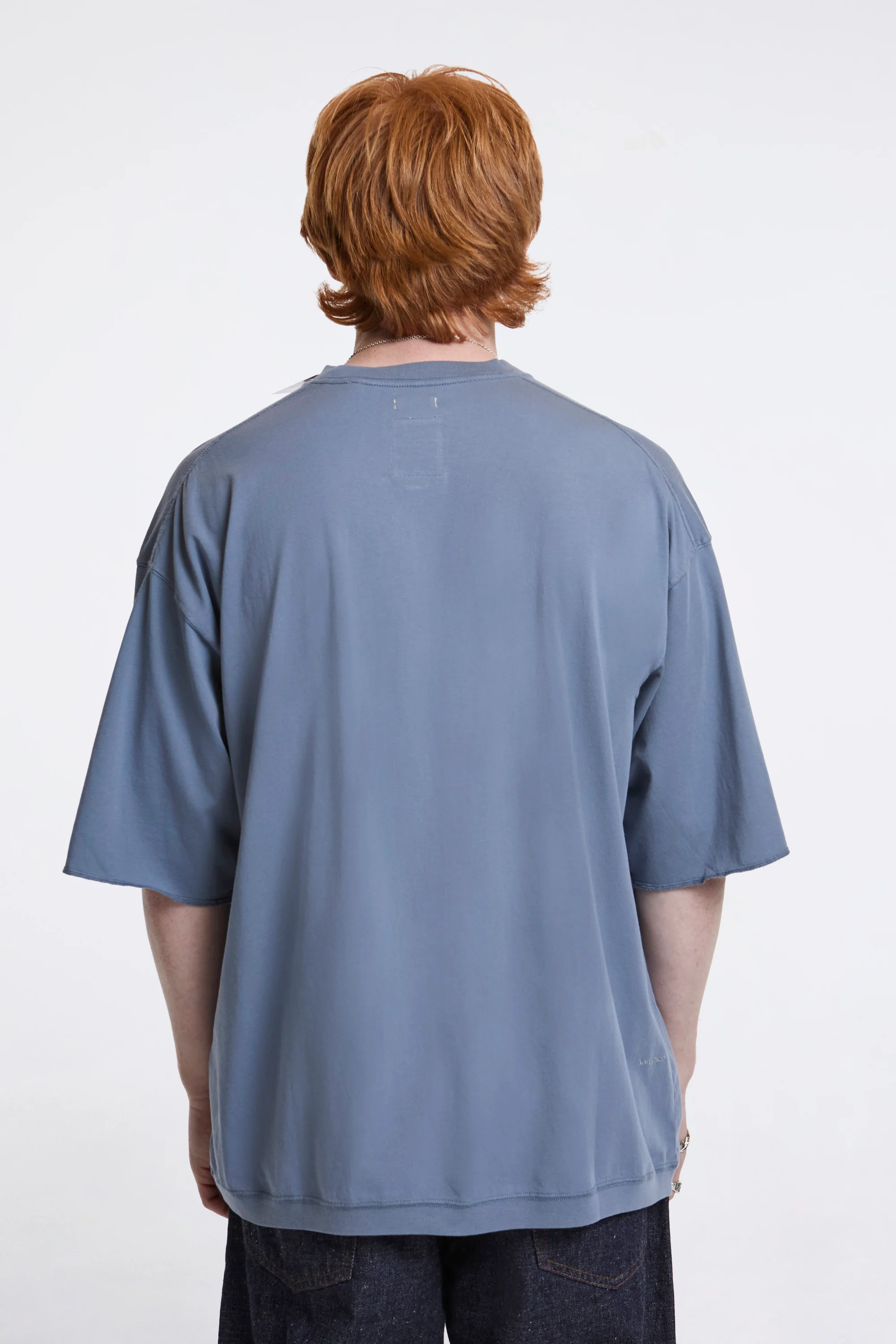 OOAL Pocket Tee Blue Gray - Image 2