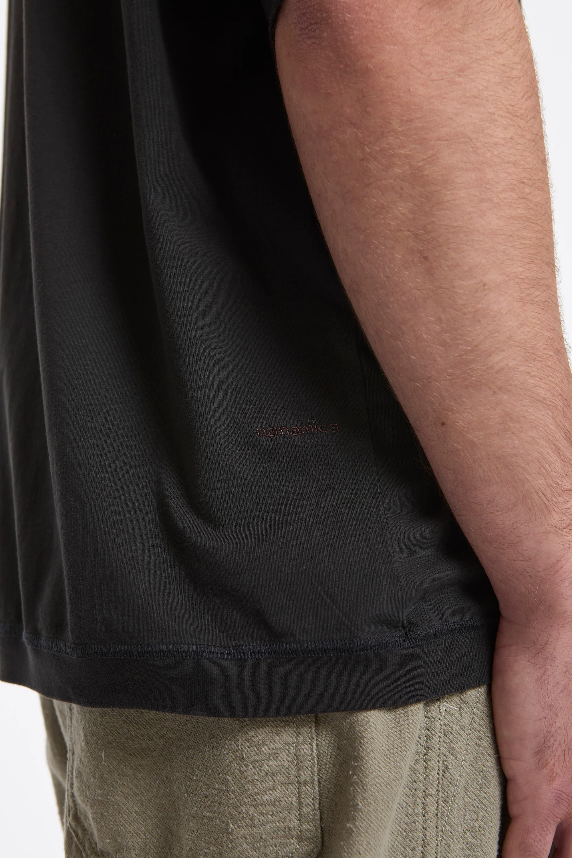 OOAL Pocket Tee Charcoal - Image 5