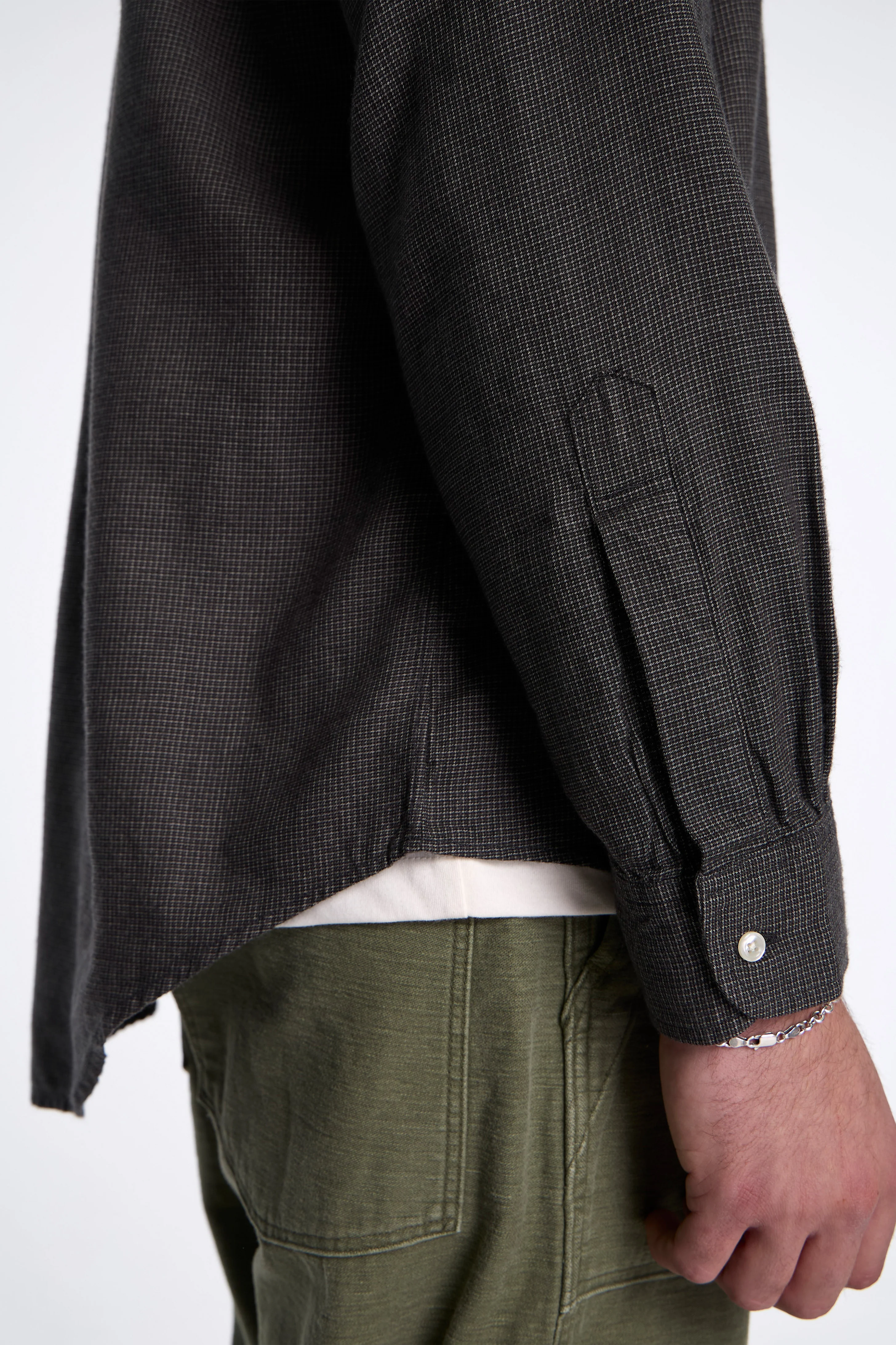 Button Down Shirt Mini Check - Image 5