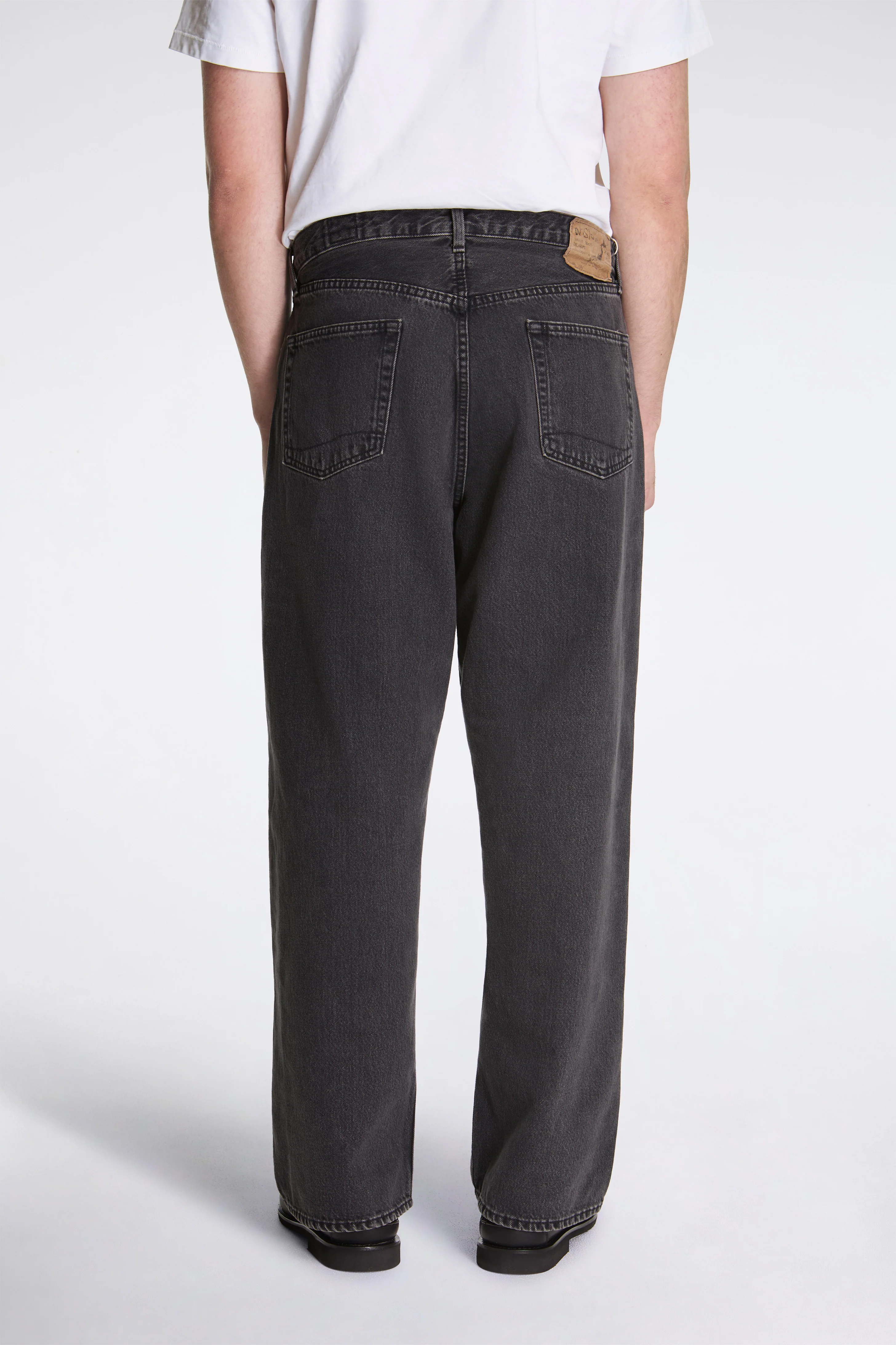 Super Dad's Denim Pants Black Denim Stone - Image 2