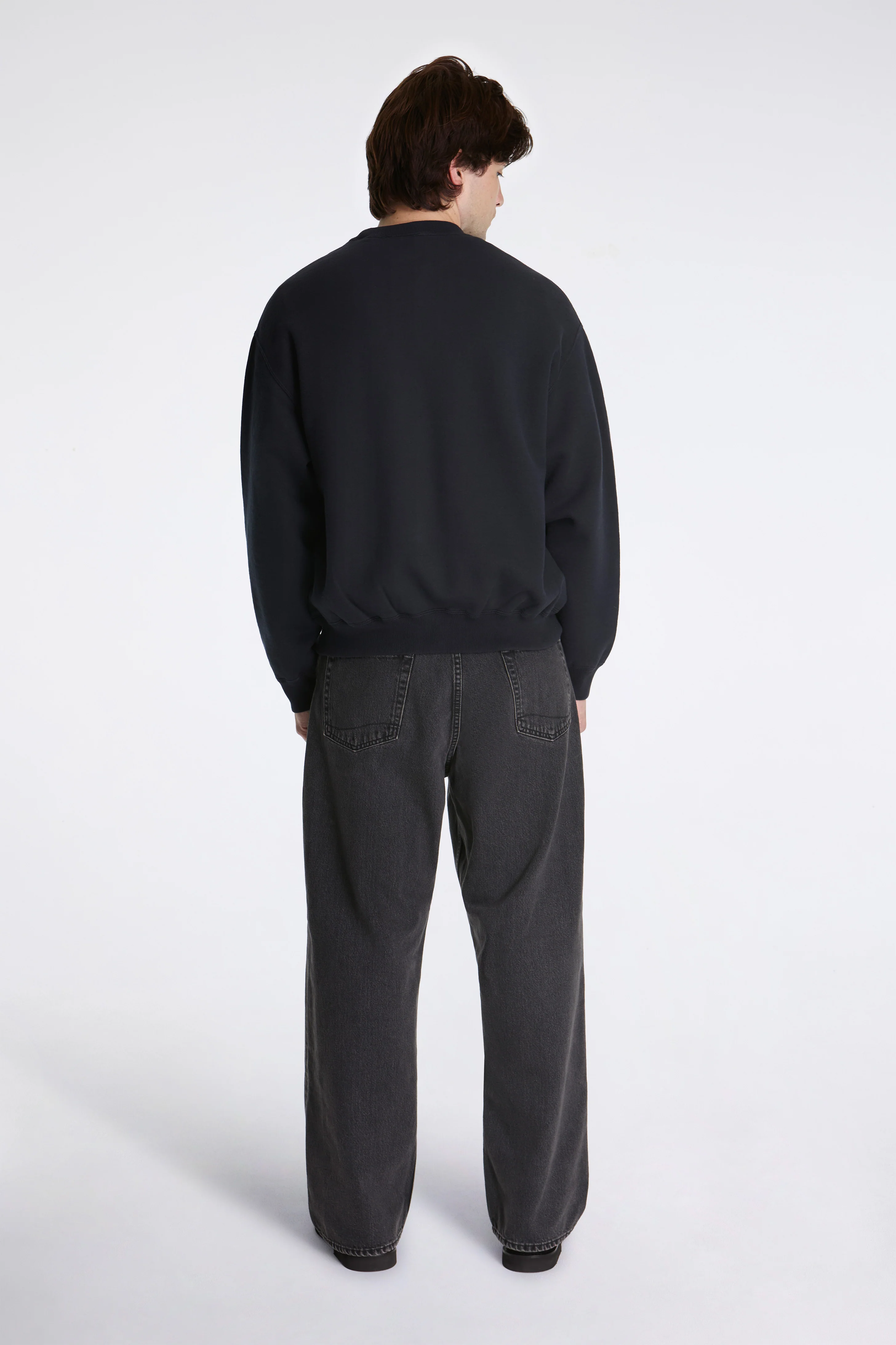 Super Dad's Denim Pants Black Denim Stone - Image 6