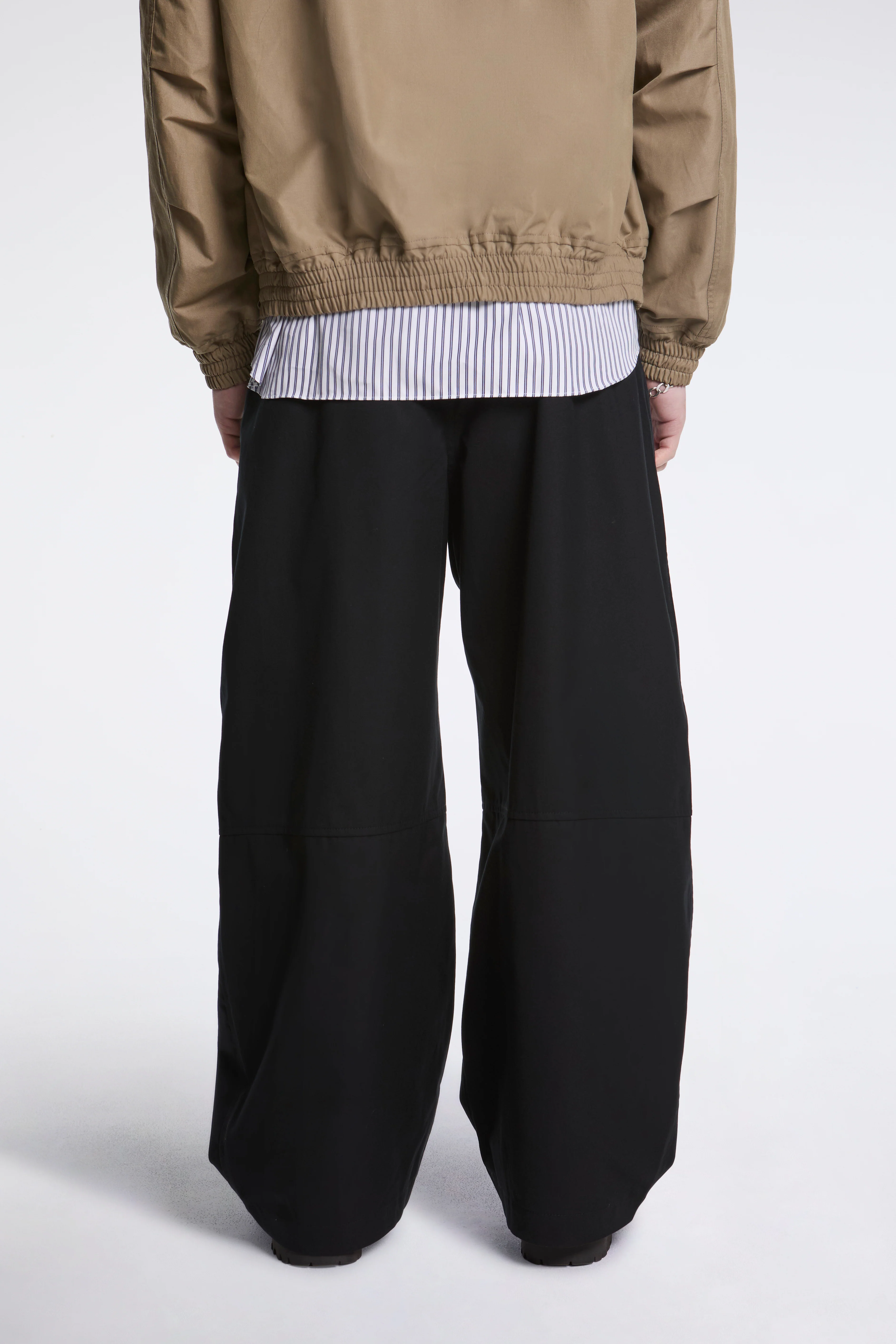 Panelled Trouser Black - Image 4