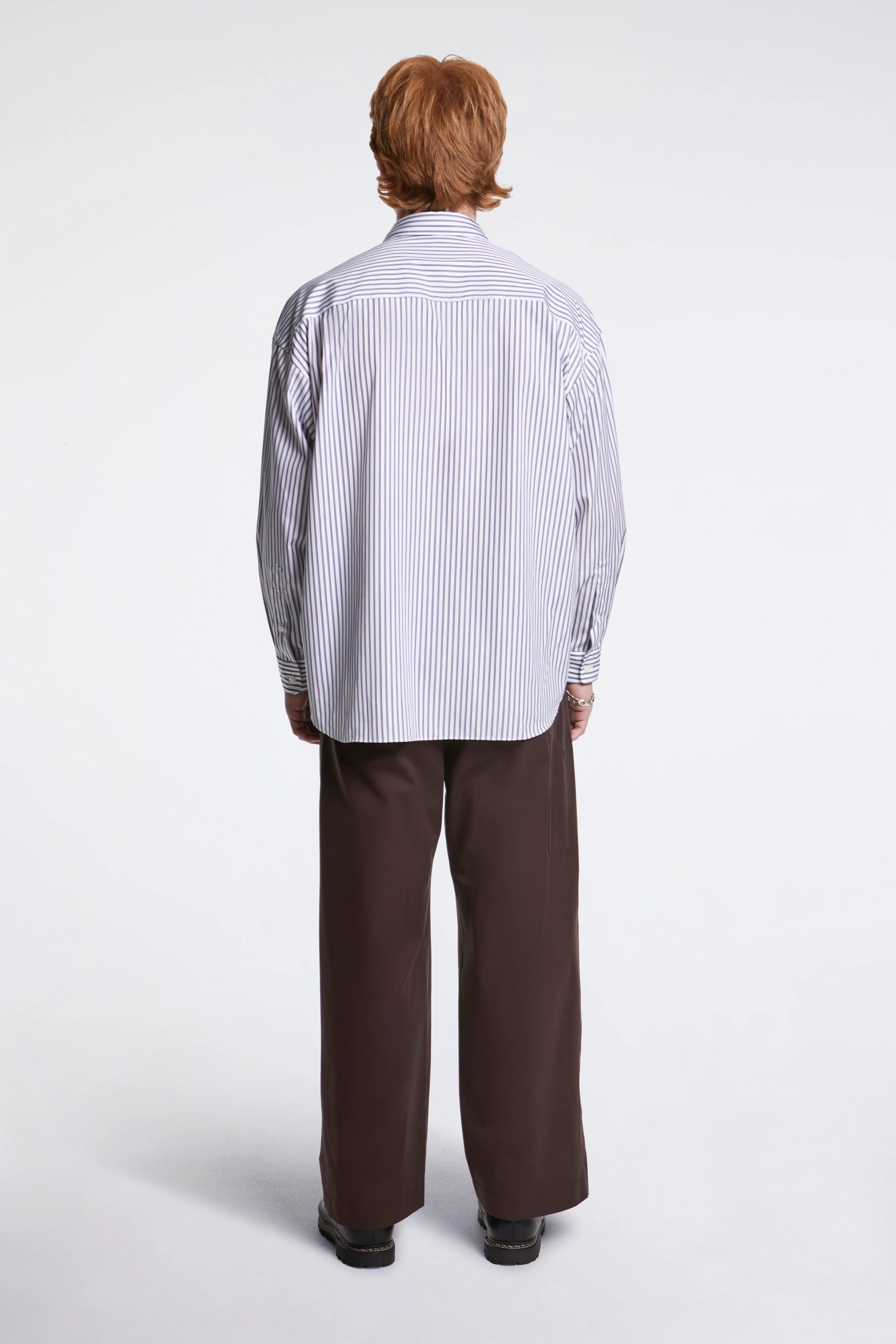 Panelled Trouser Brown - Image 6